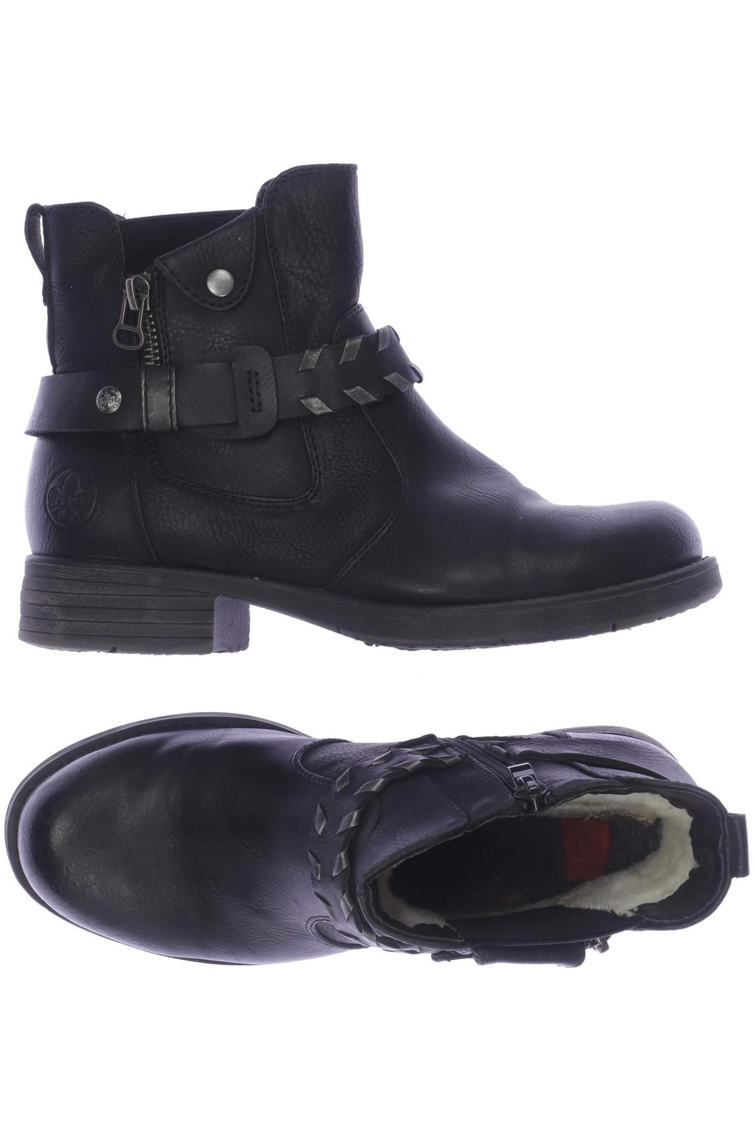 

Rieker Damen Stiefelette, schwarz, Gr. 37