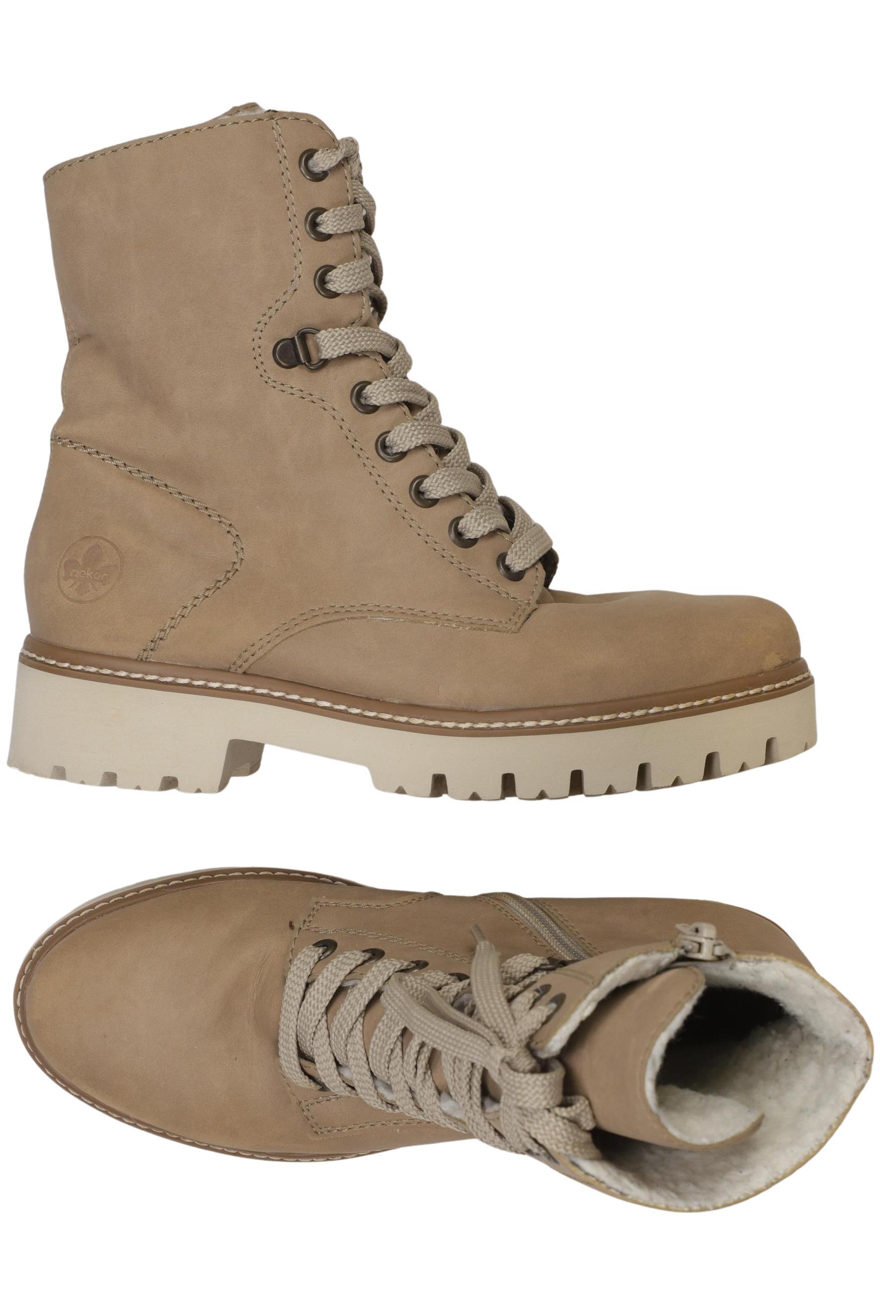

Rieker Damen Stiefelette, beige, Gr. 36
