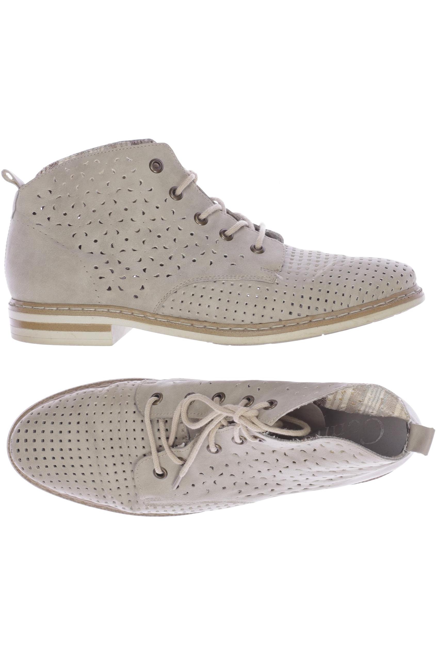 

Rieker Damen Stiefelette, beige, Gr. 40