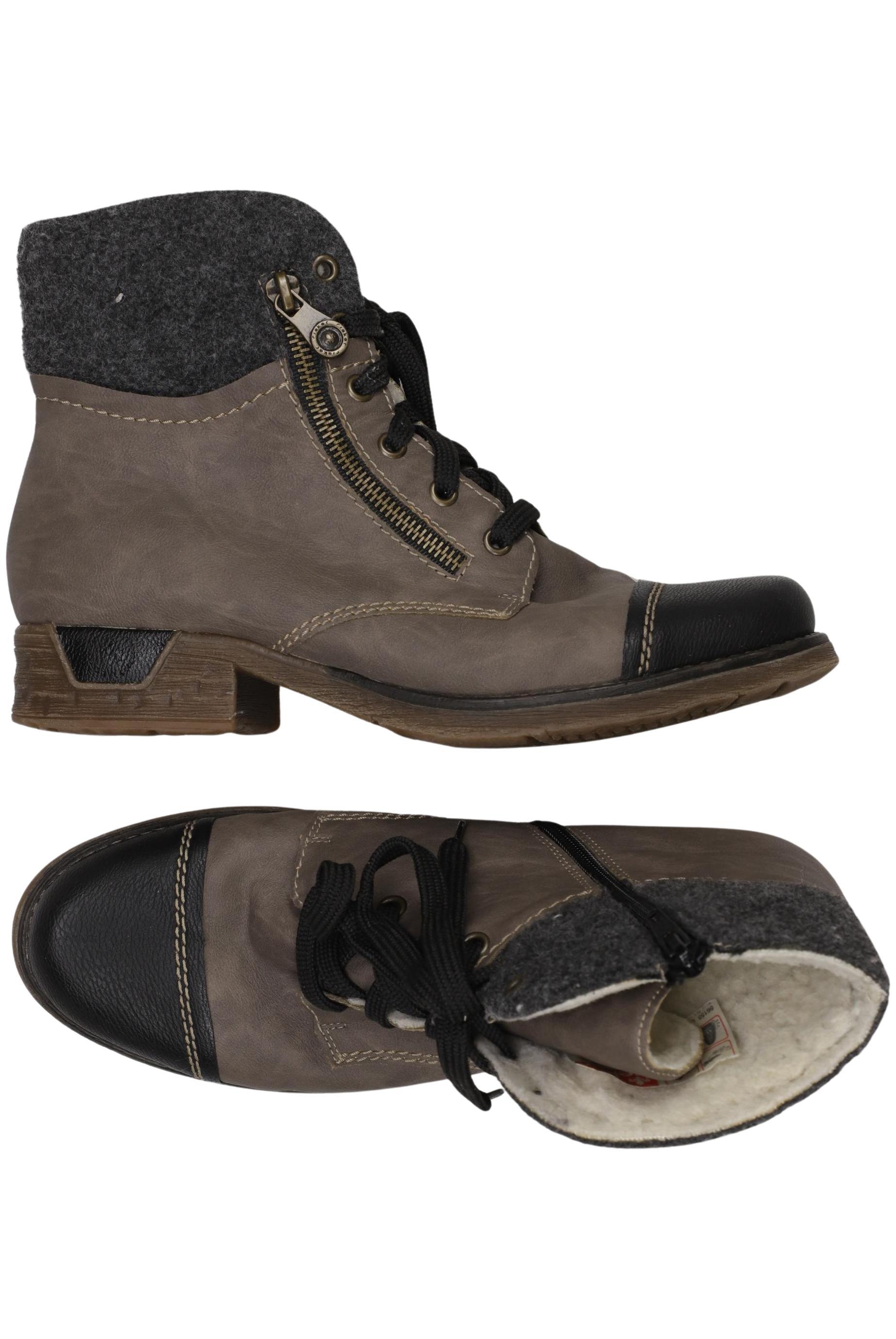 

Rieker Damen Stiefelette, grau, Gr. 40