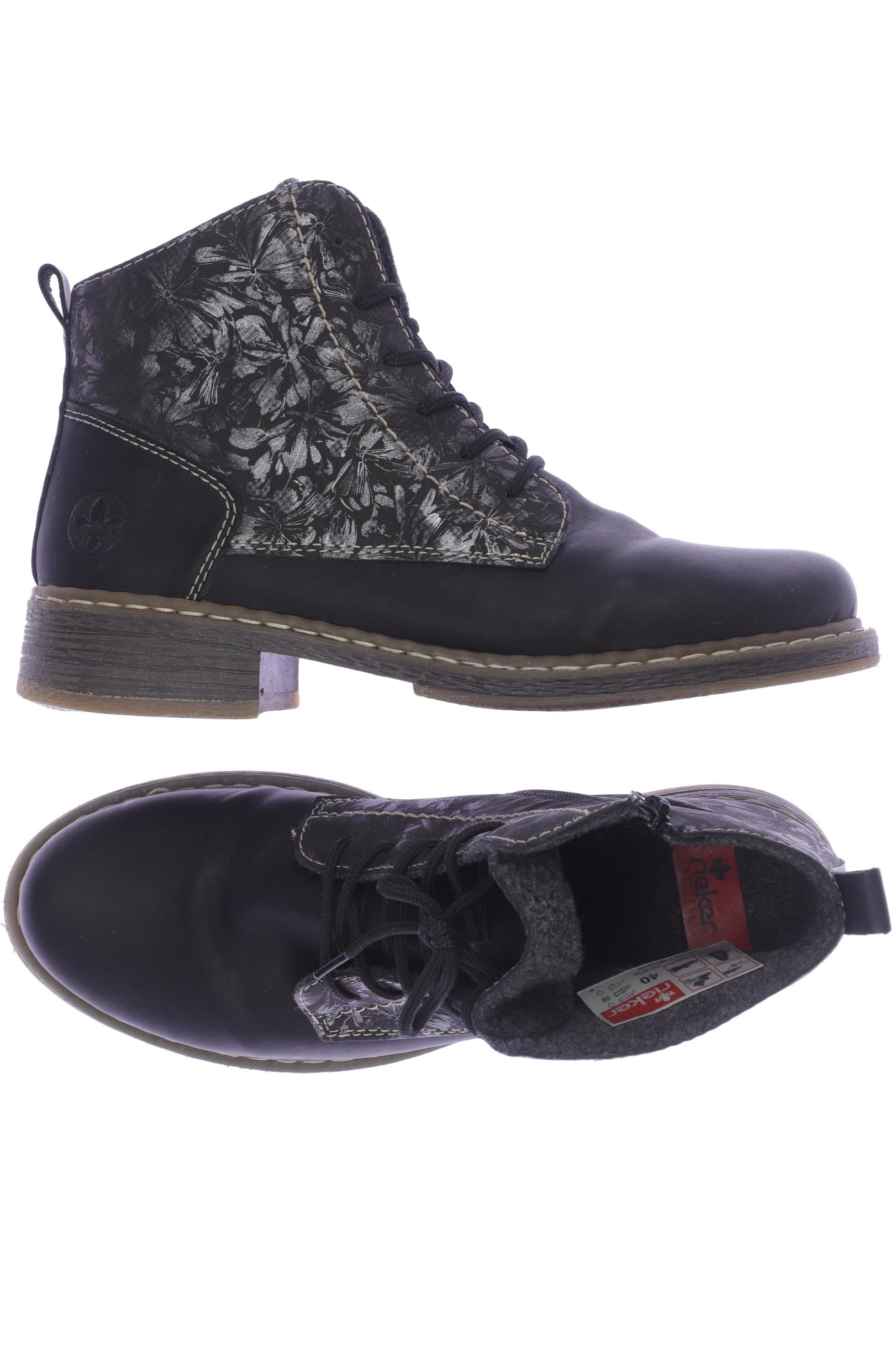 

Rieker Damen Stiefelette, schwarz, Gr. 40