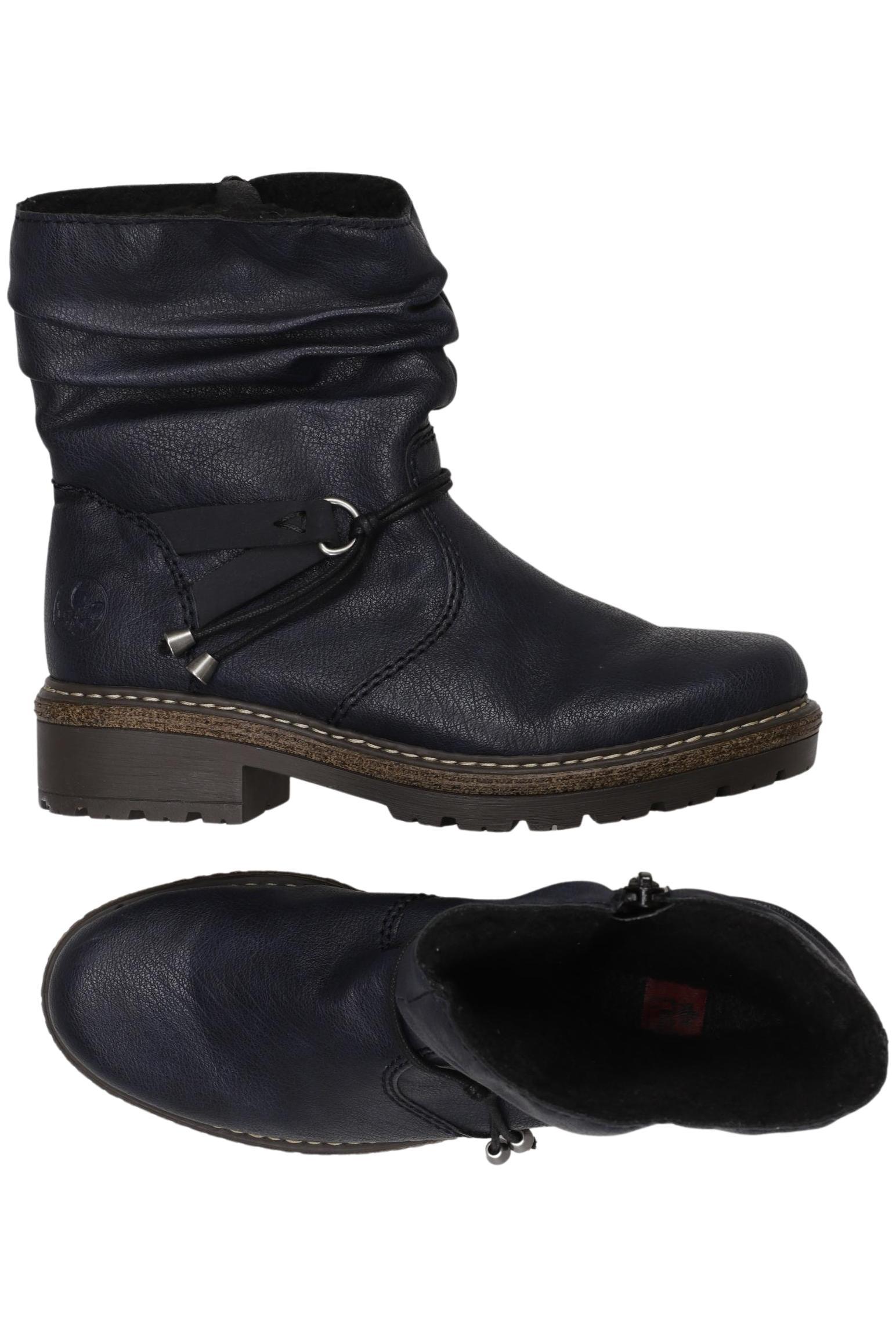

Rieker Damen Stiefelette, marineblau, Gr. 37