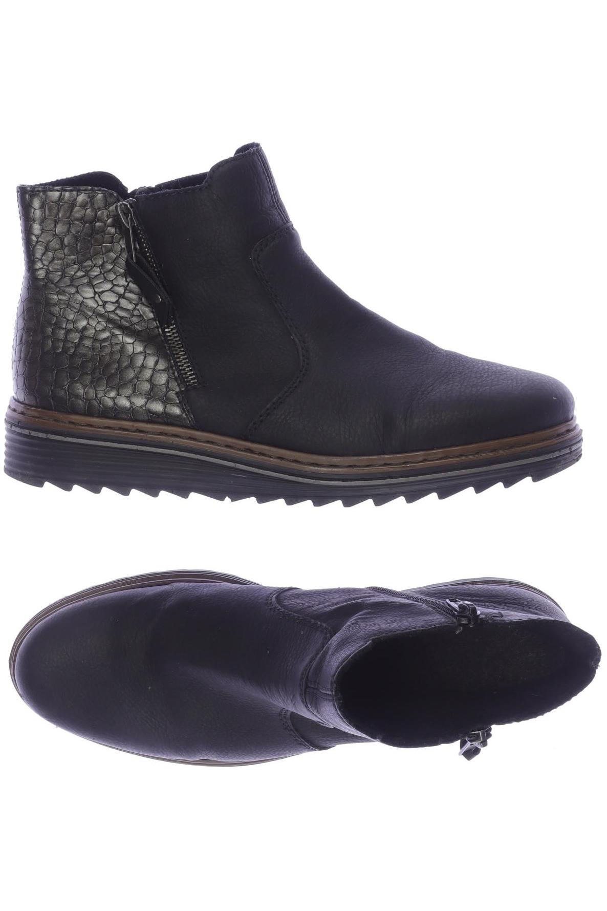 

Rieker Damen Stiefelette, schwarz