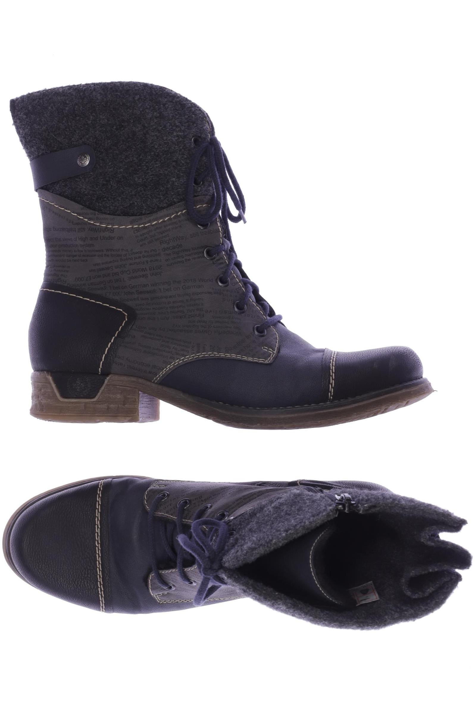 

Rieker Damen Stiefelette, grau, Gr. 42