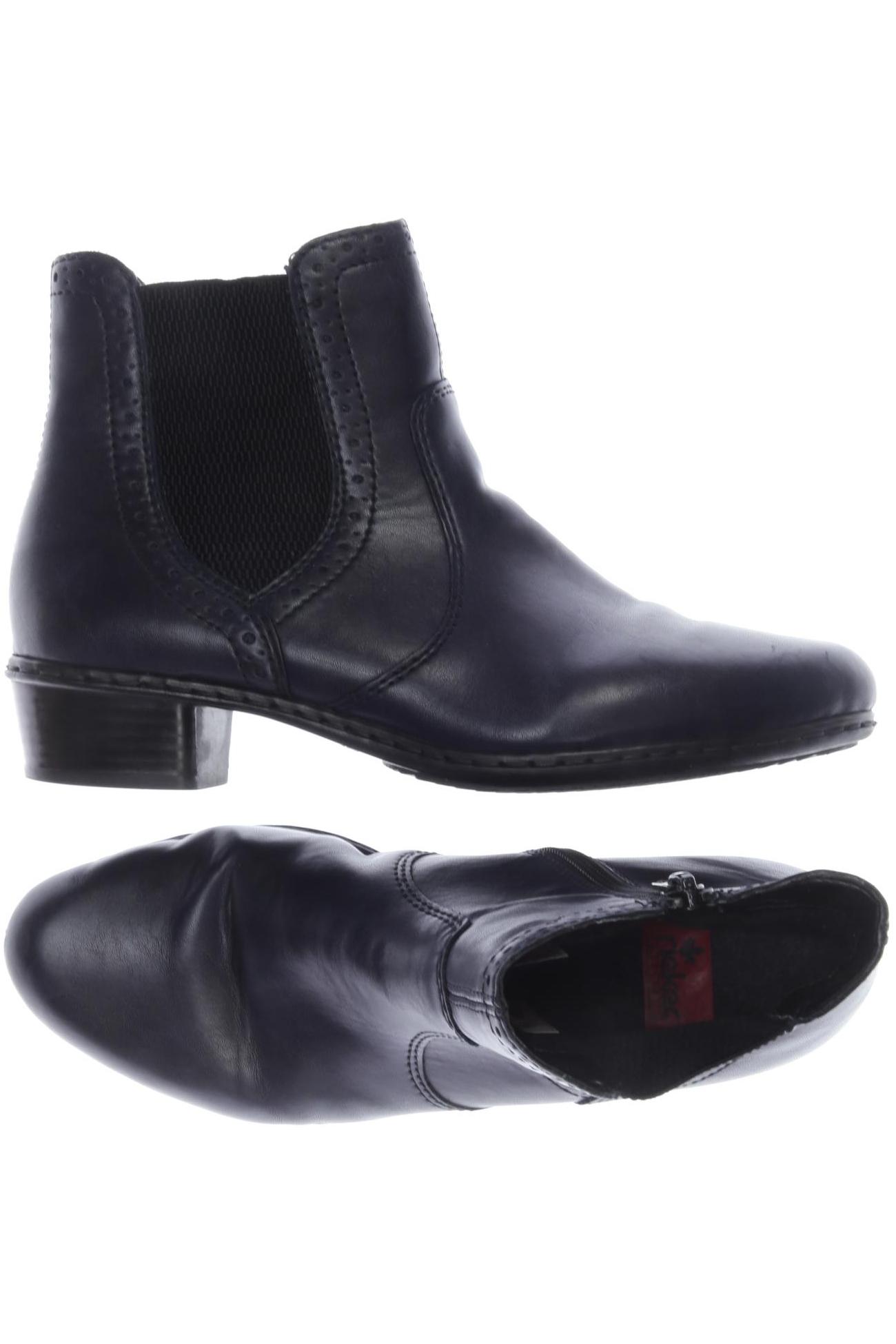 

Rieker Damen Stiefelette, marineblau, Gr. 37