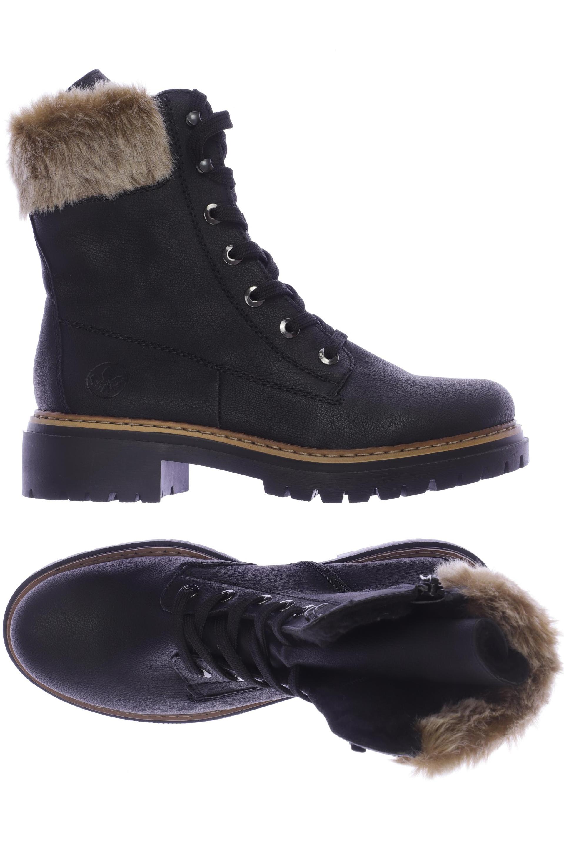 

Rieker Damen Stiefelette, schwarz