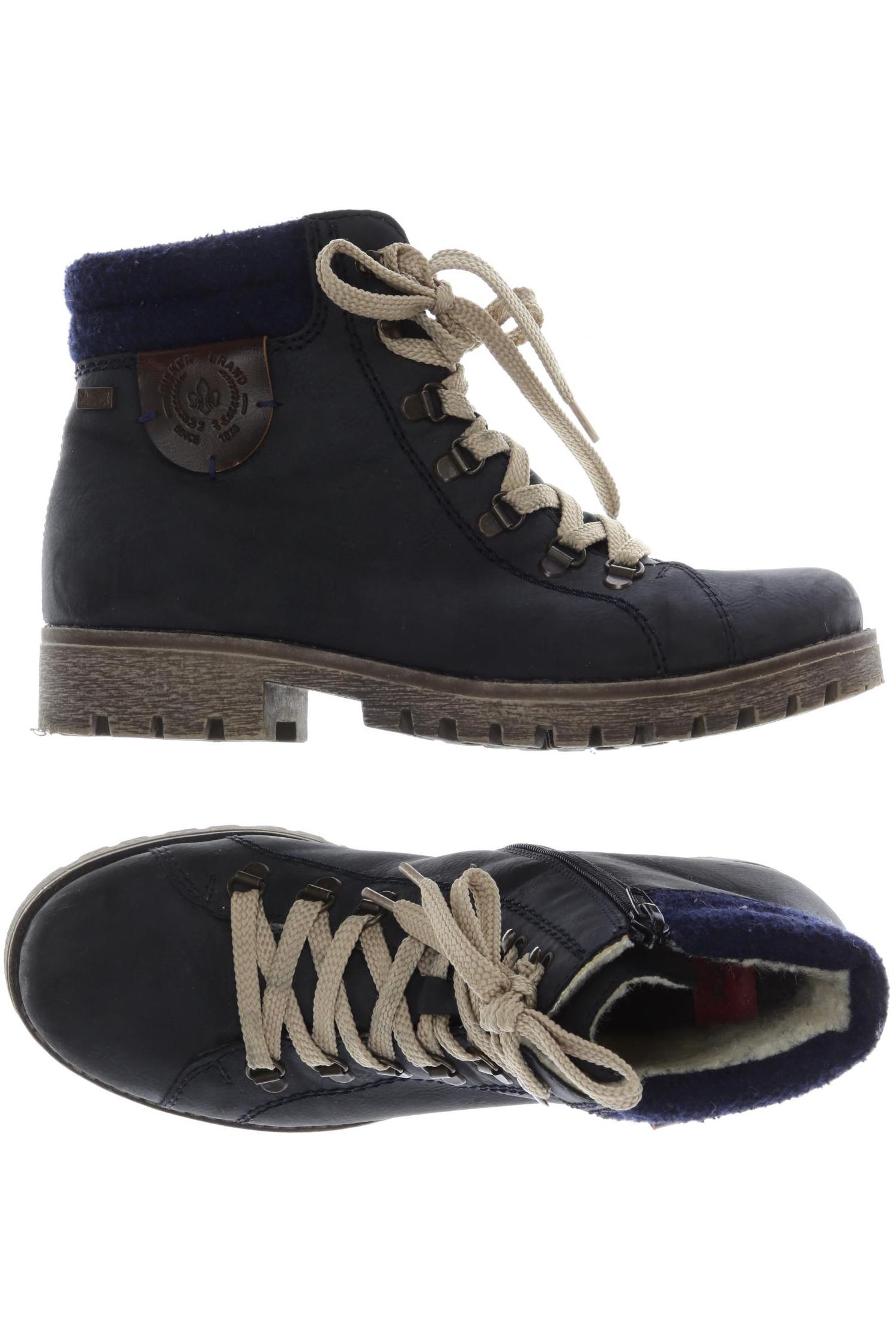 

Rieker Damen Stiefelette, marineblau, Gr. 39