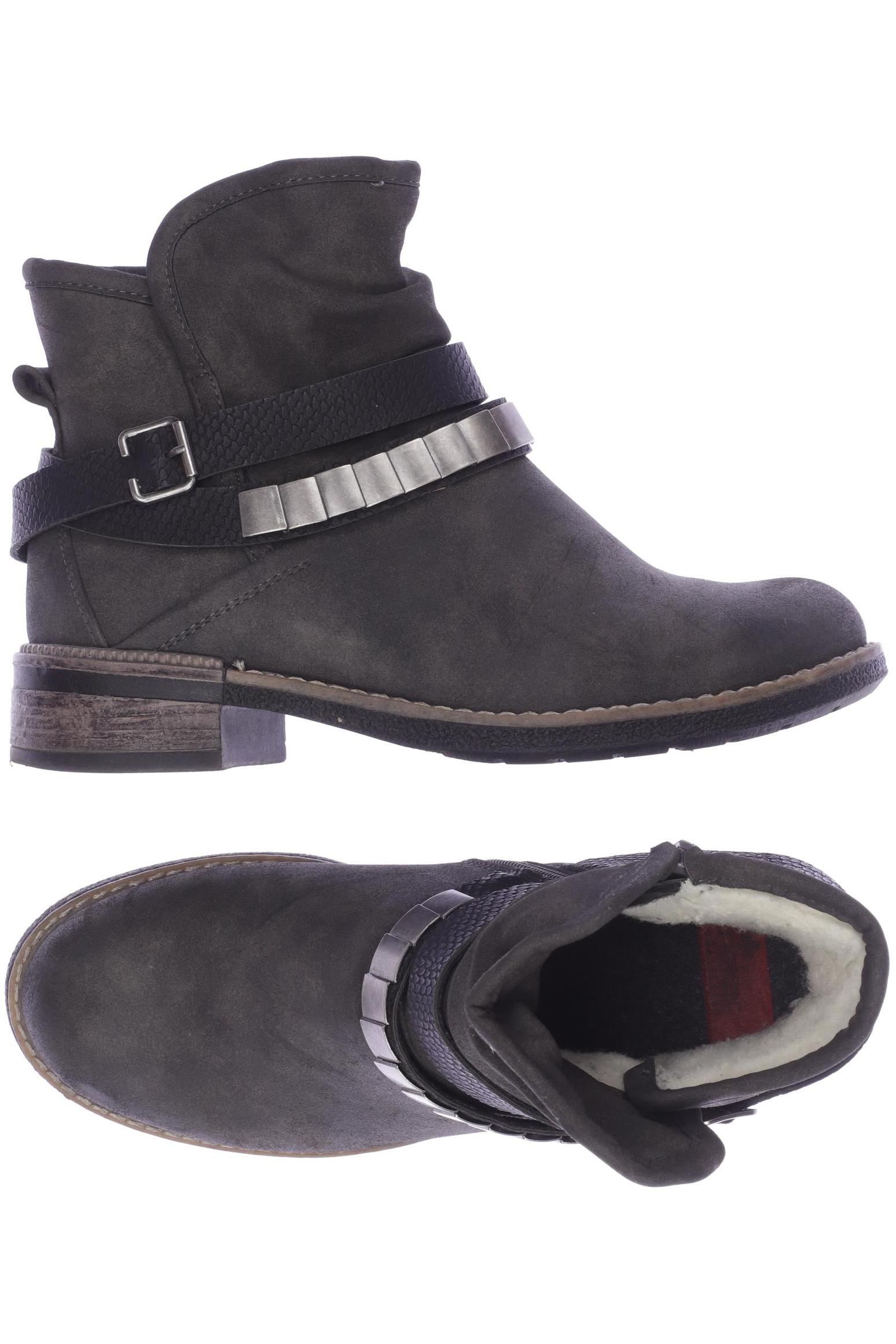 

Rieker Damen Stiefelette, grau, Gr. 38
