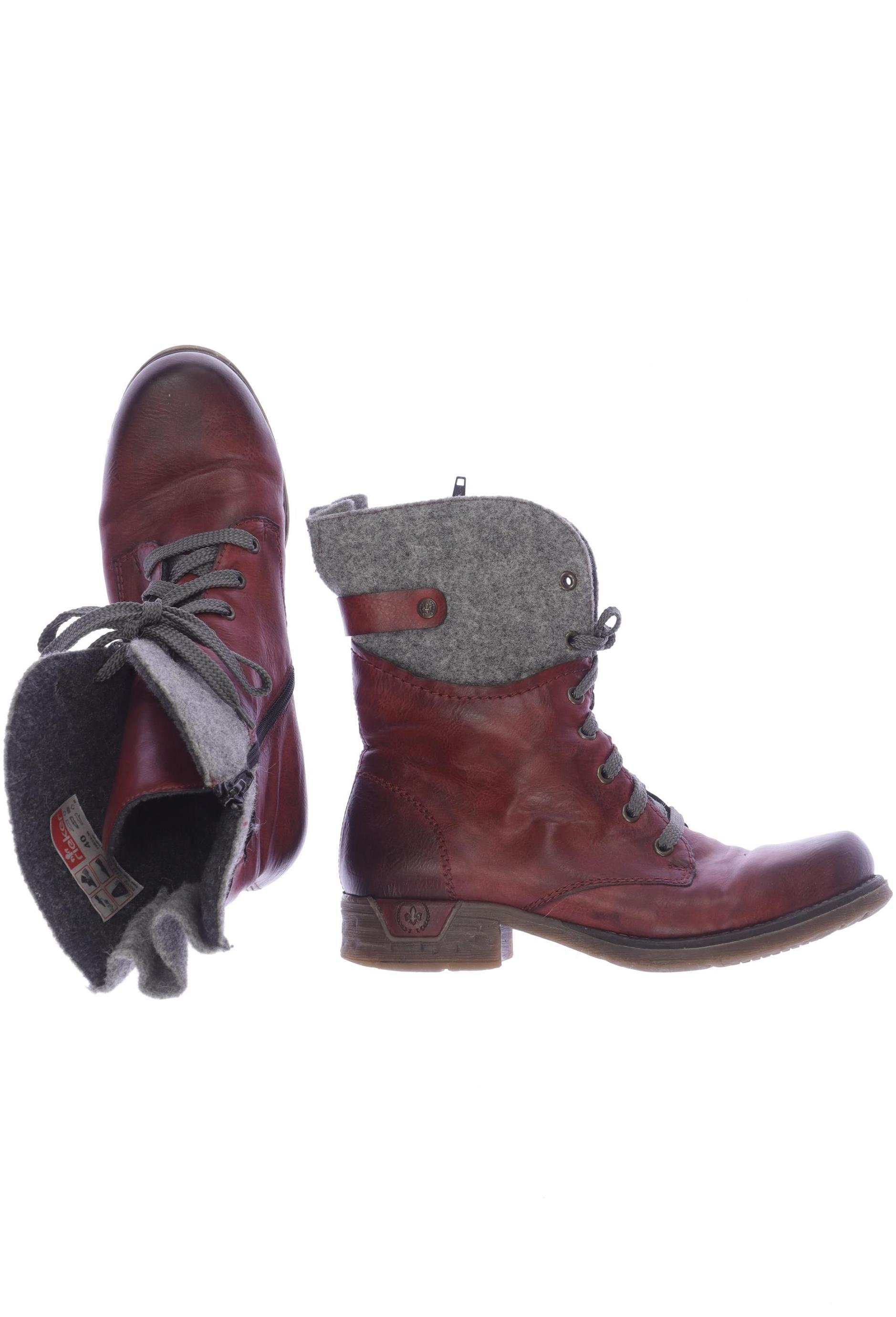 

Rieker Damen Stiefelette, bordeaux