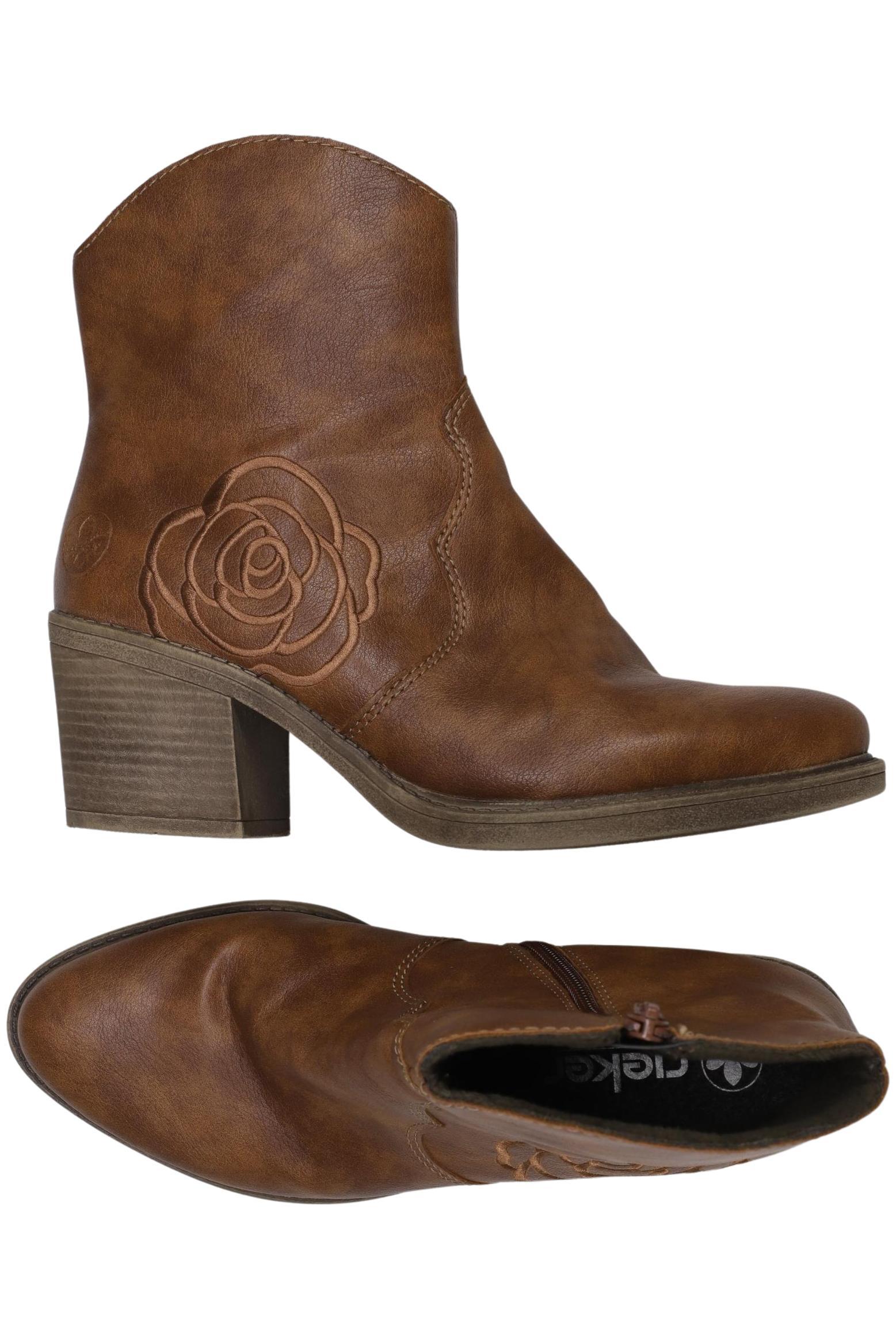 

Rieker Damen Stiefelette, braun, Gr. 40