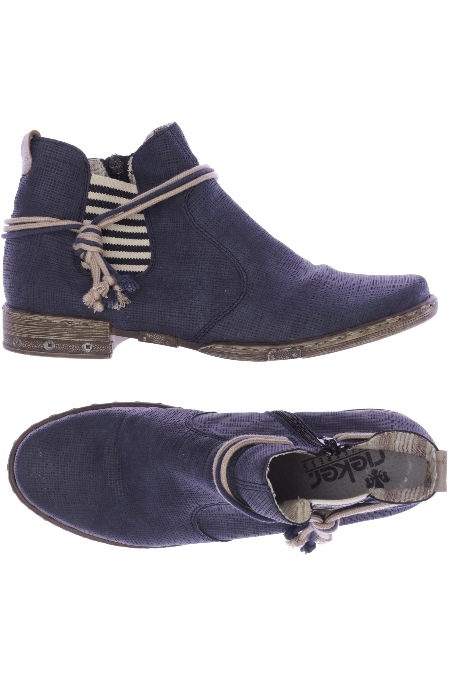 

Rieker Damen Stiefelette, marineblau, Gr. 41