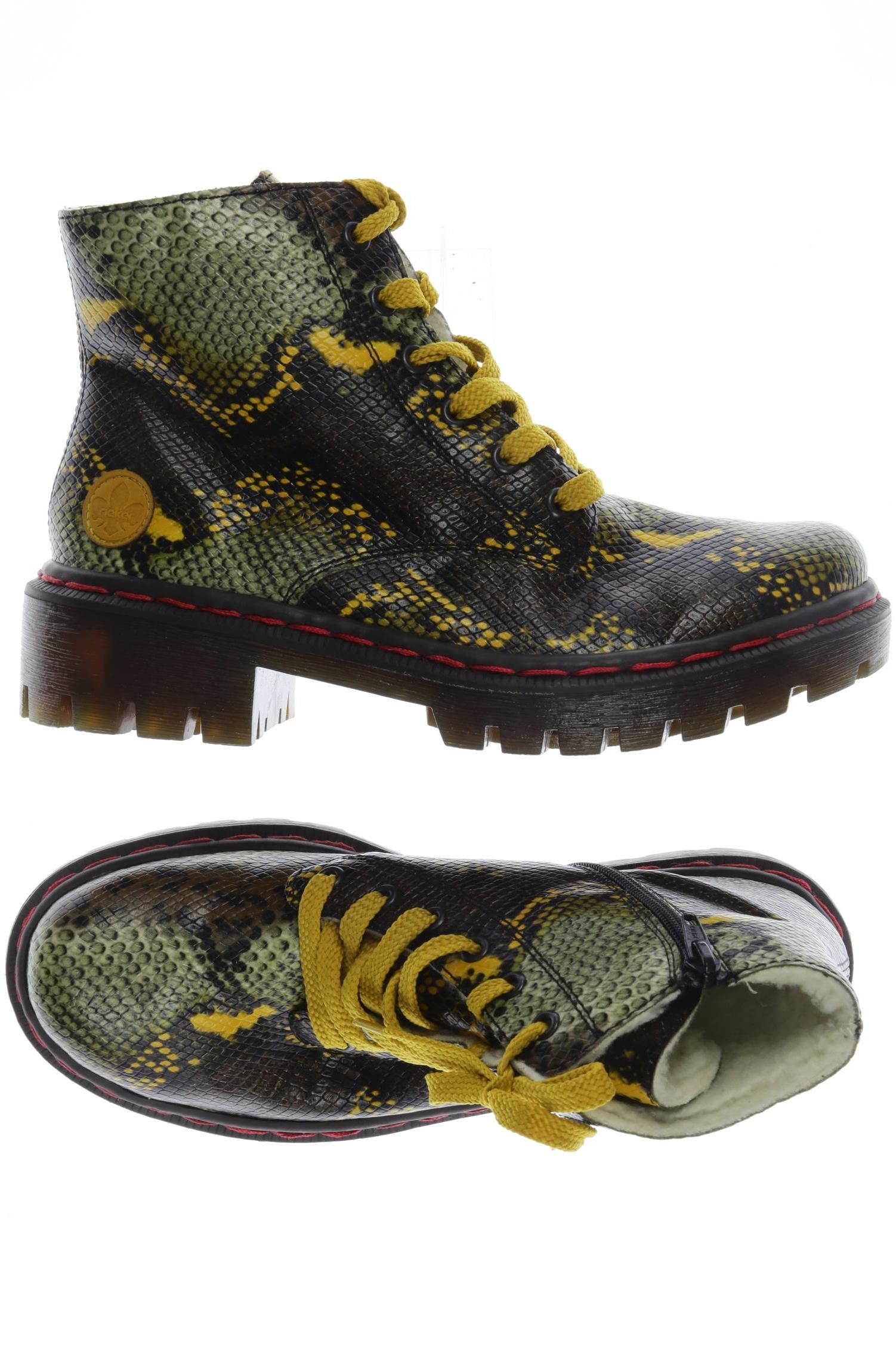 

Rieker Damen Stiefelette, grün, Gr. 40