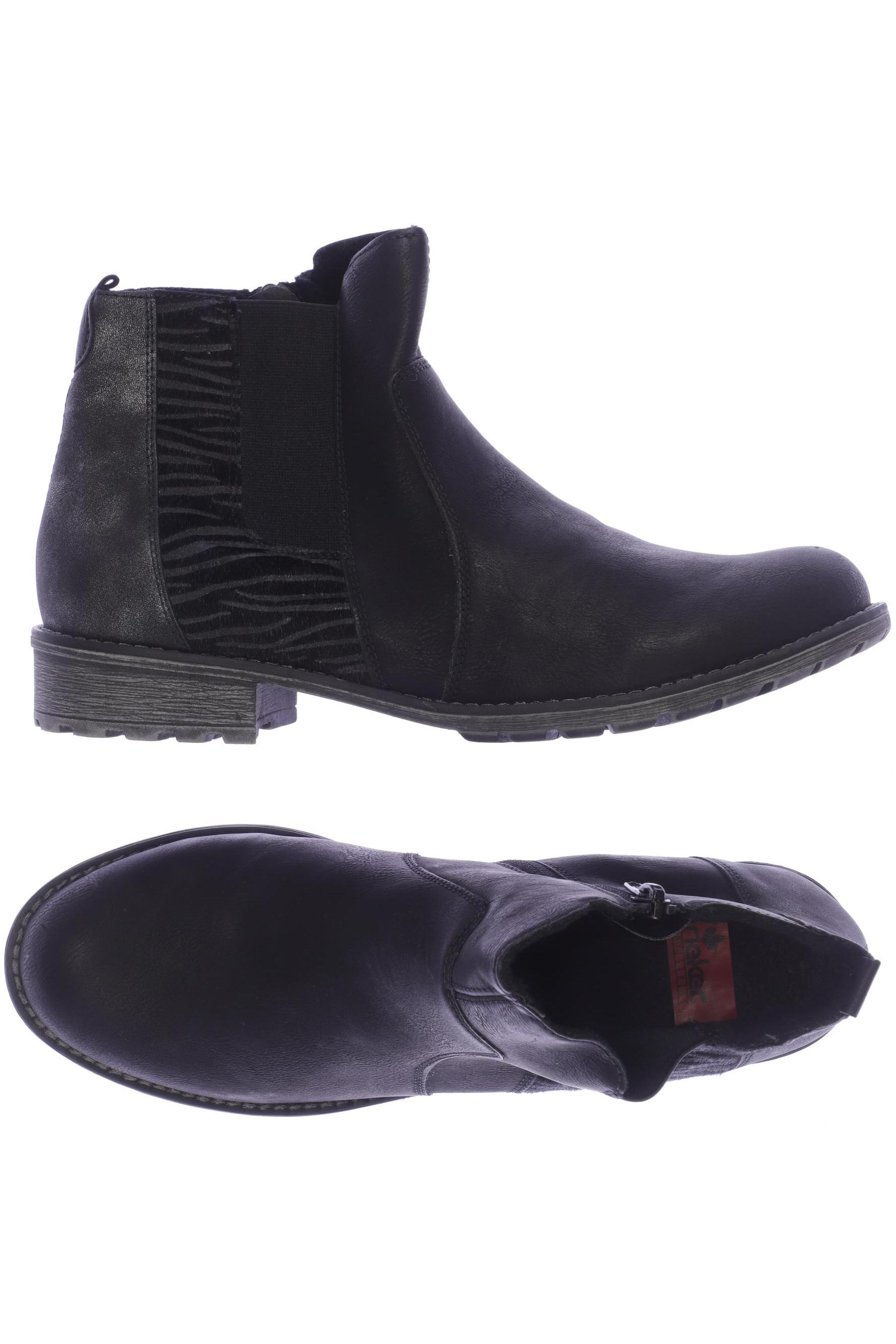 

Rieker Damen Stiefelette, schwarz, Gr. 40