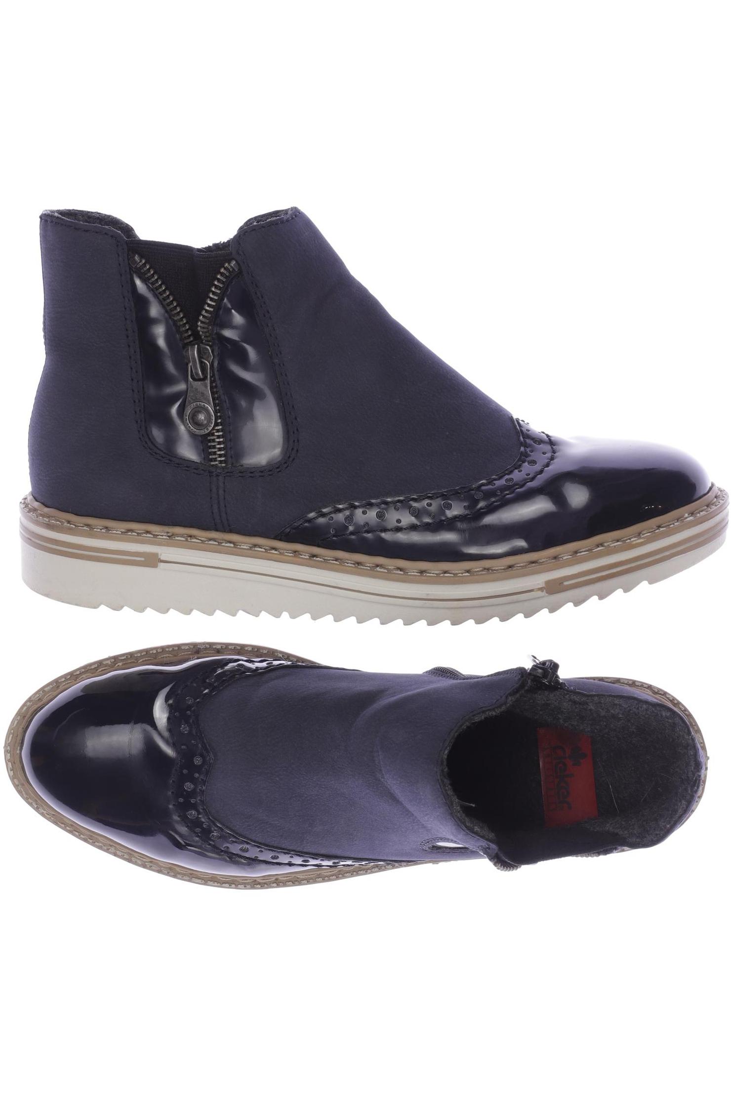 

Rieker Damen Stiefelette, marineblau