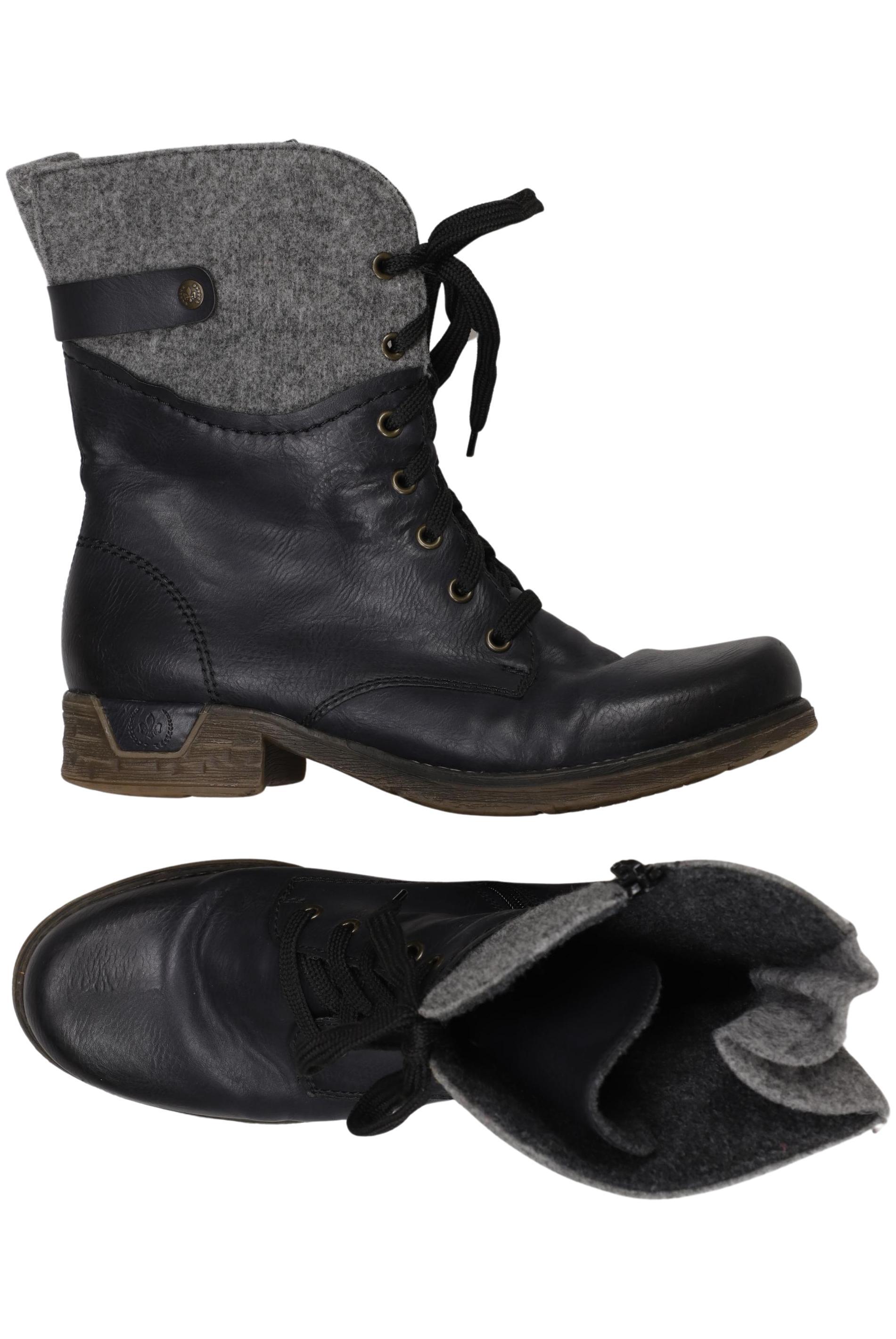 

Rieker Damen Stiefelette, schwarz, Gr. 40