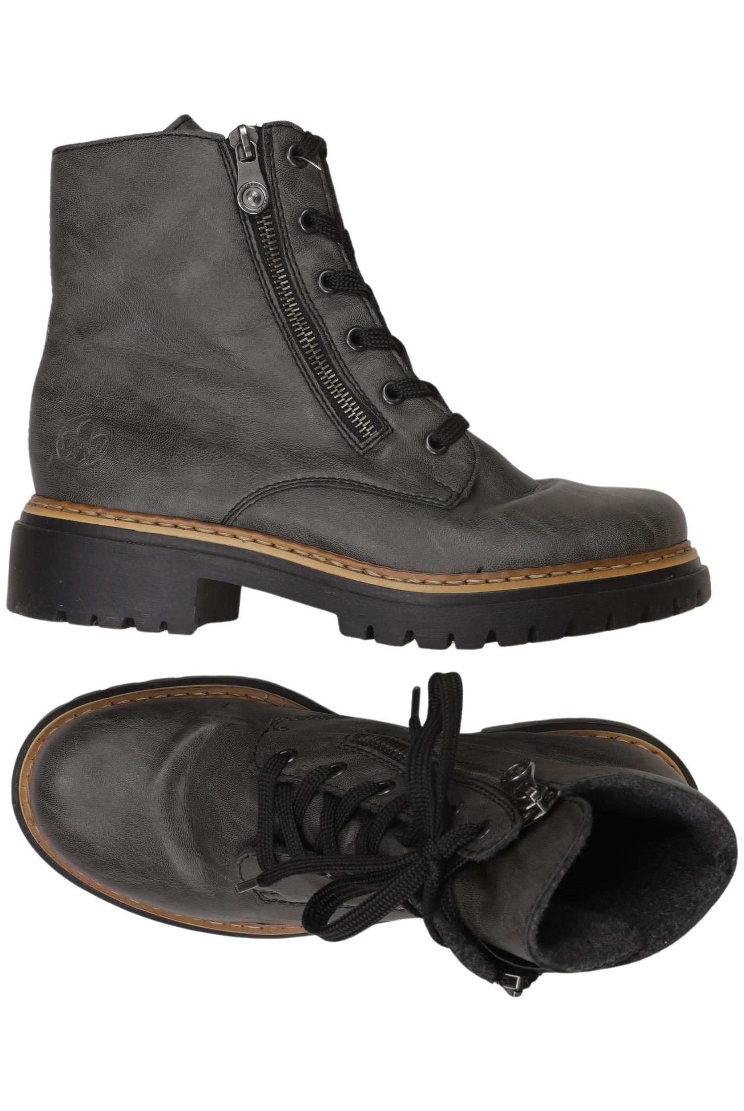 

Rieker Damen Stiefelette, grau, Gr. 38