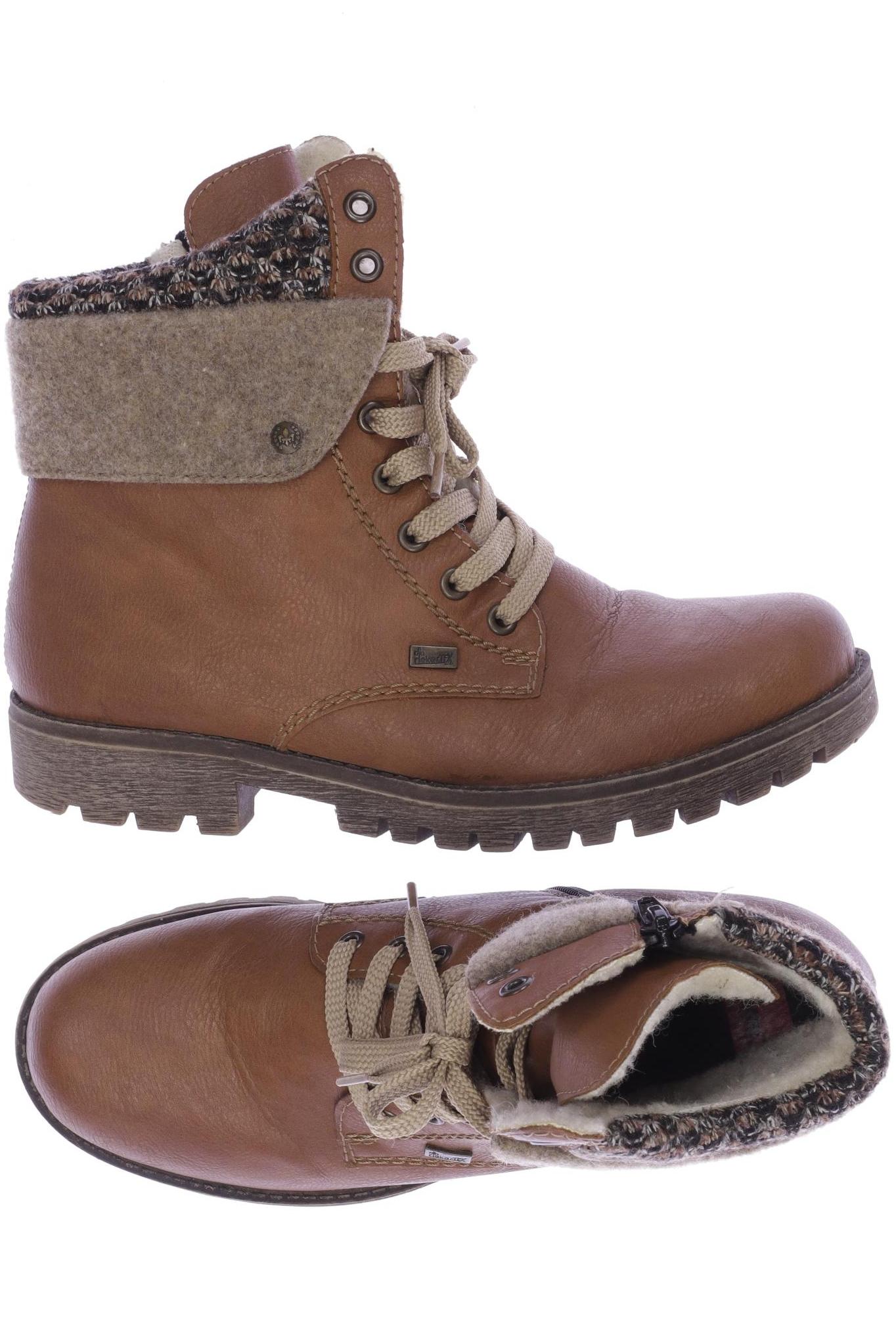 

Rieker Damen Stiefelette, braun, Gr. 40