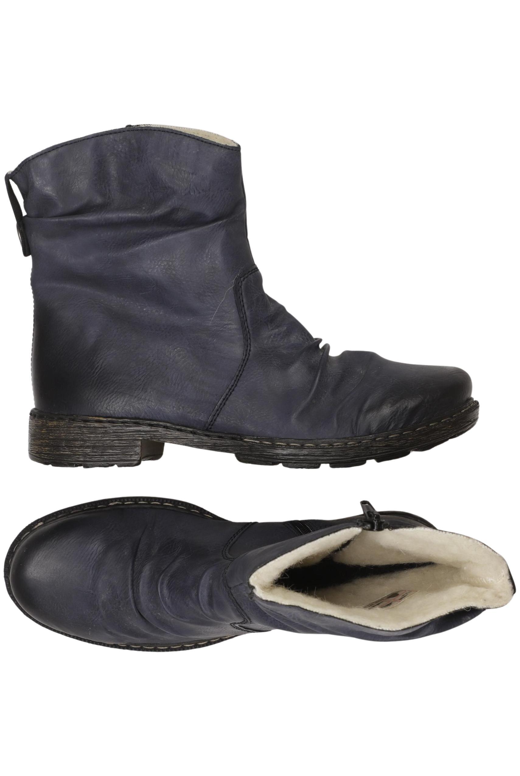 

Rieker Damen Stiefelette, marineblau, Gr. 40