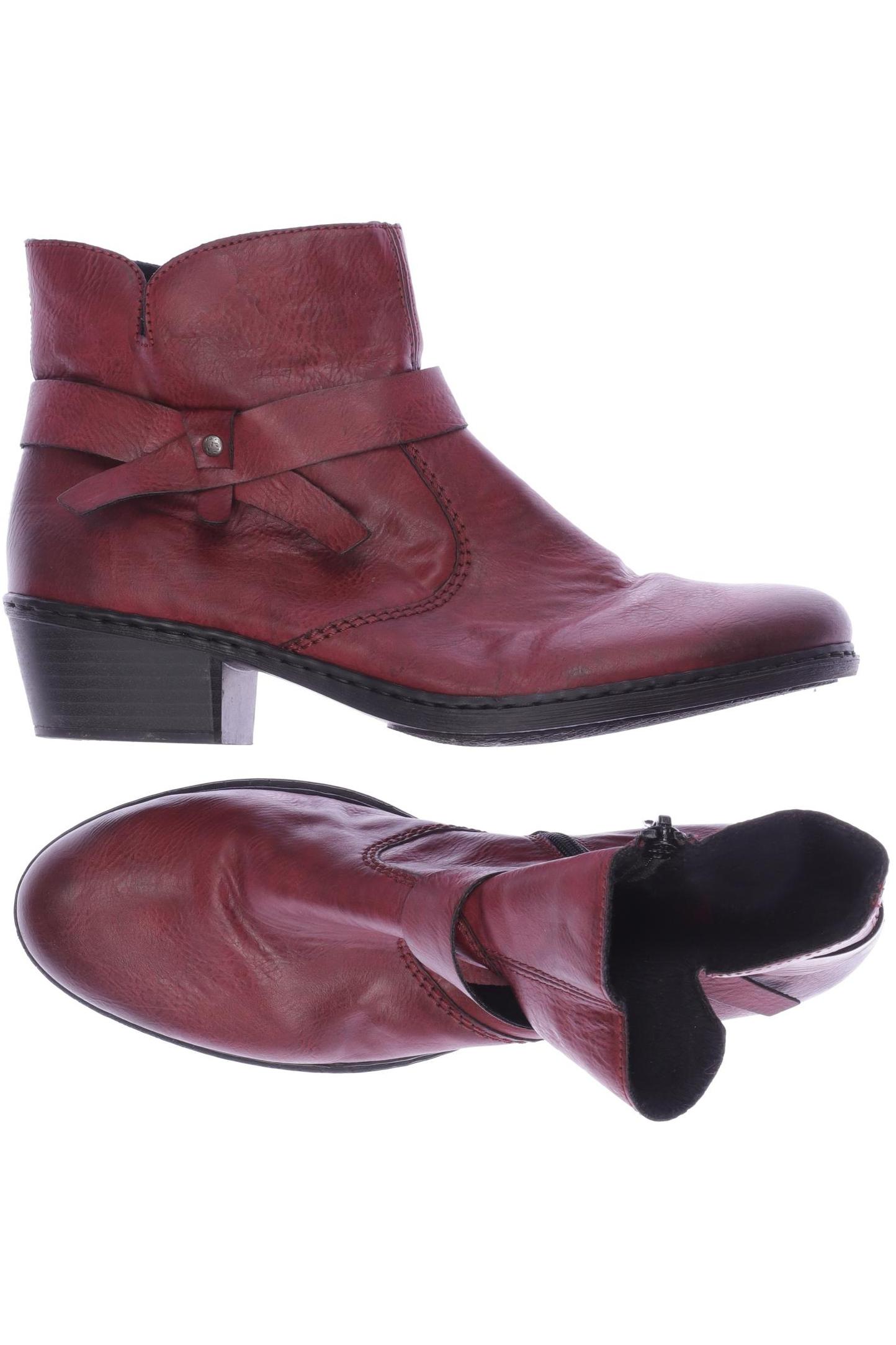 

Rieker Damen Stiefelette, bordeaux