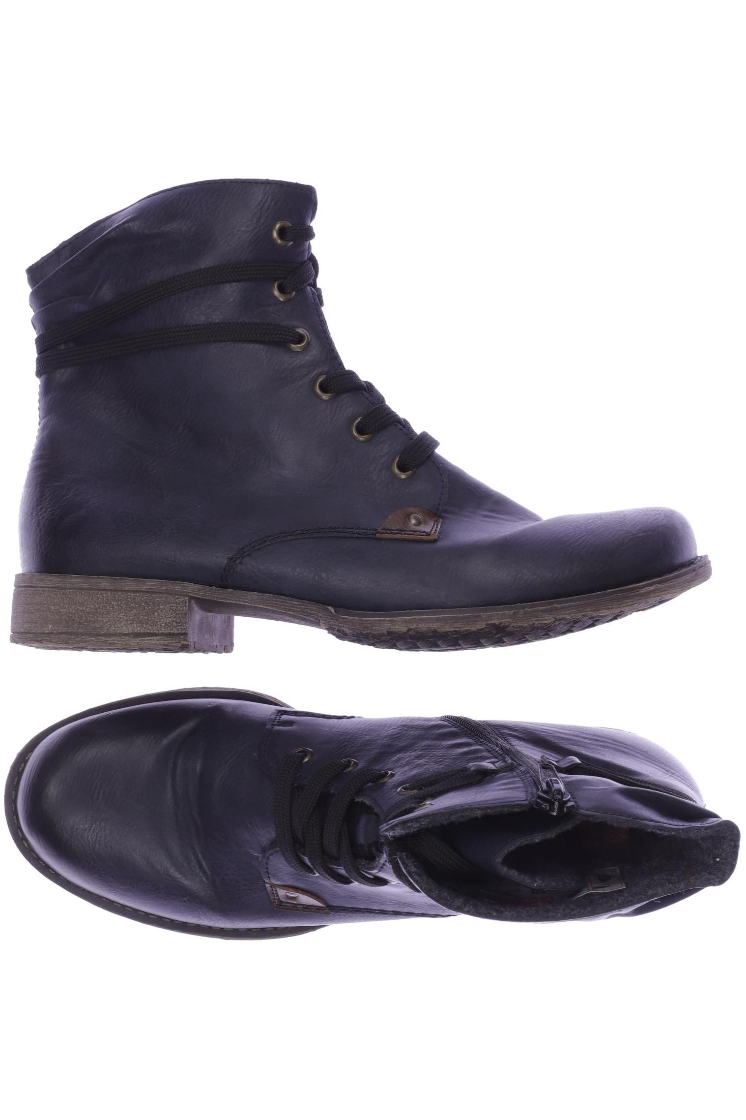 

Rieker Damen Stiefelette, marineblau, Gr. 40