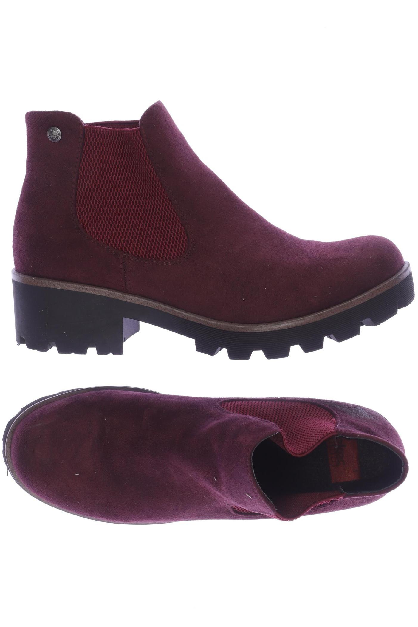 

Rieker Damen Stiefelette, bordeaux, Gr. 40