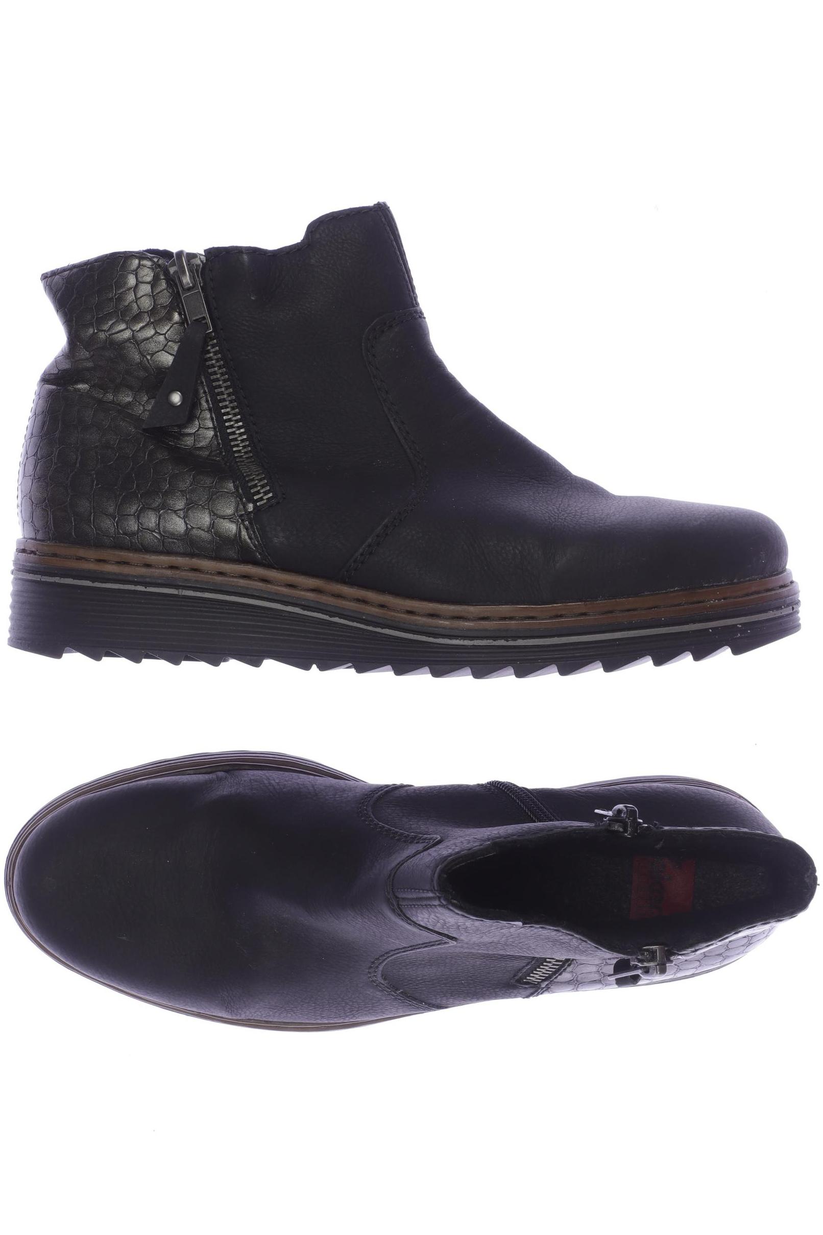 

Rieker Damen Stiefelette, schwarz, Gr. 37