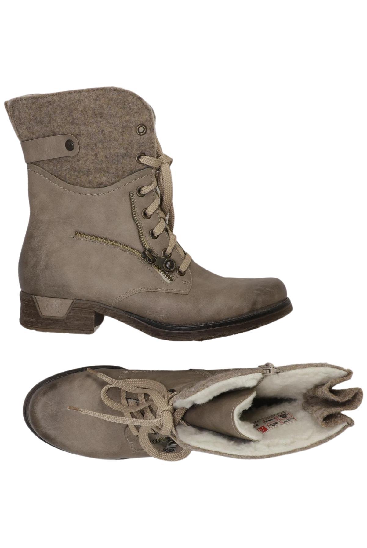 

Rieker Damen Stiefelette, beige, Gr. 38