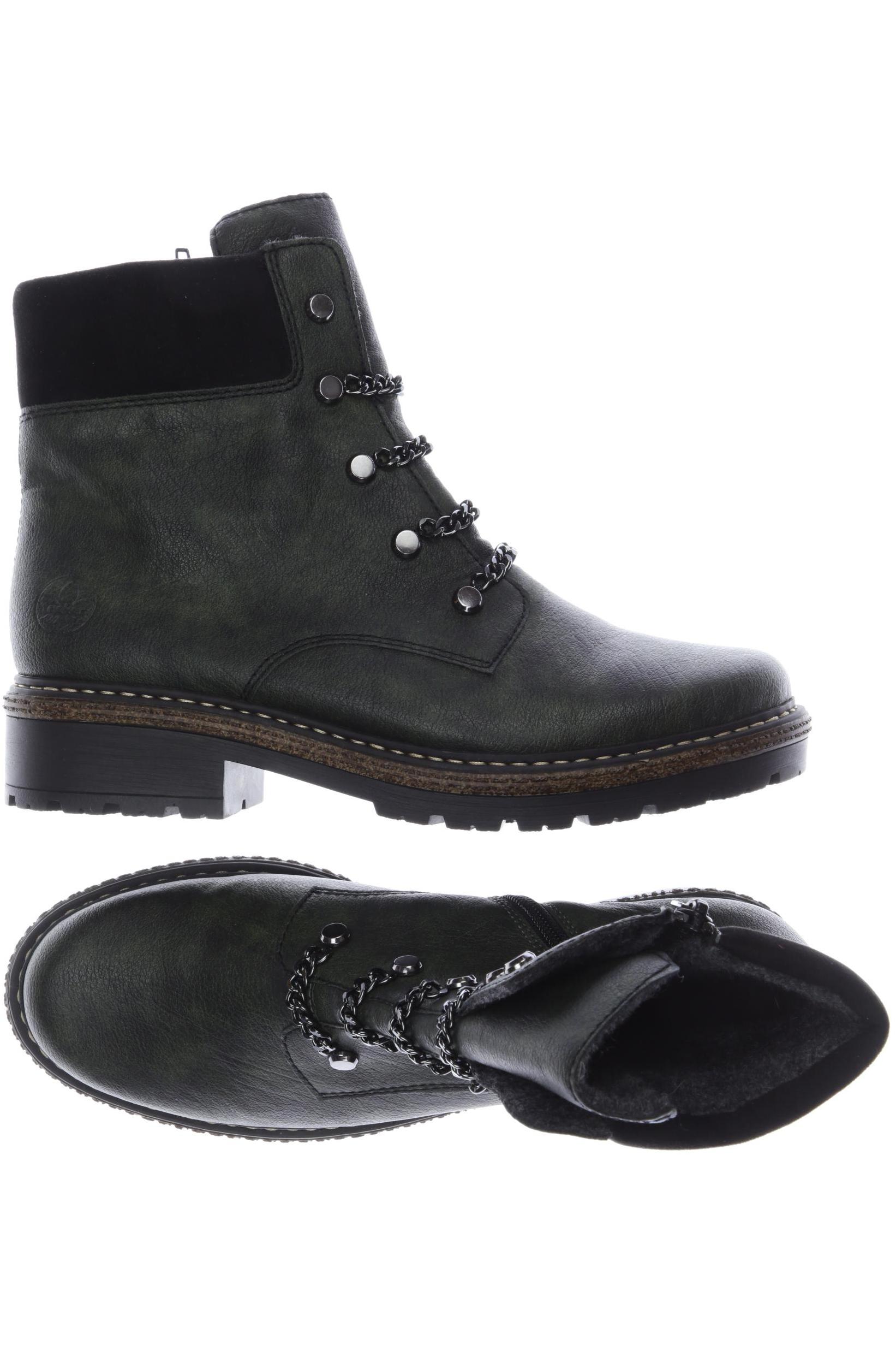 

Rieker Damen Stiefelette, grün, Gr. 39