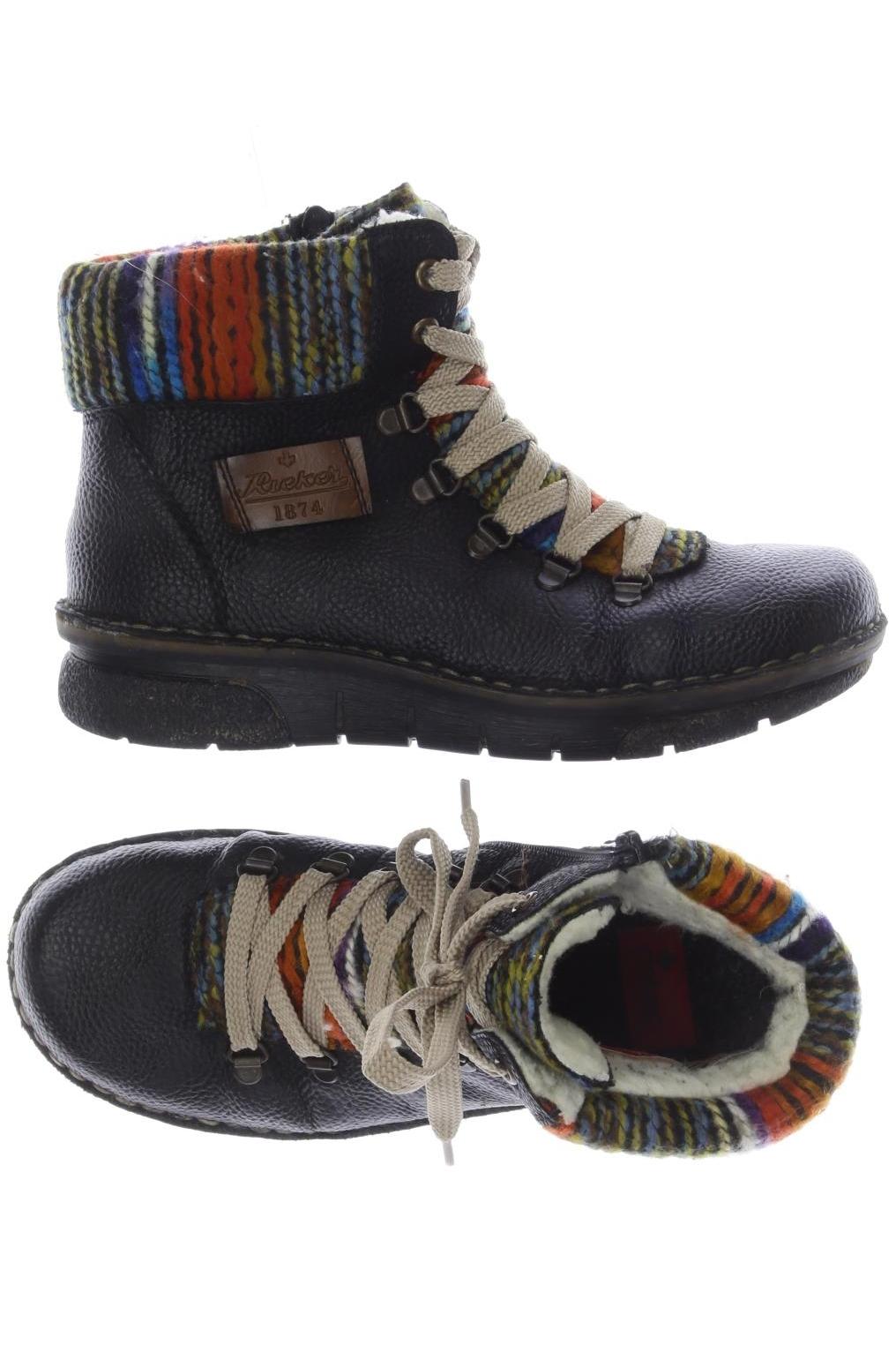 

Rieker Damen Stiefelette, schwarz, Gr. 38
