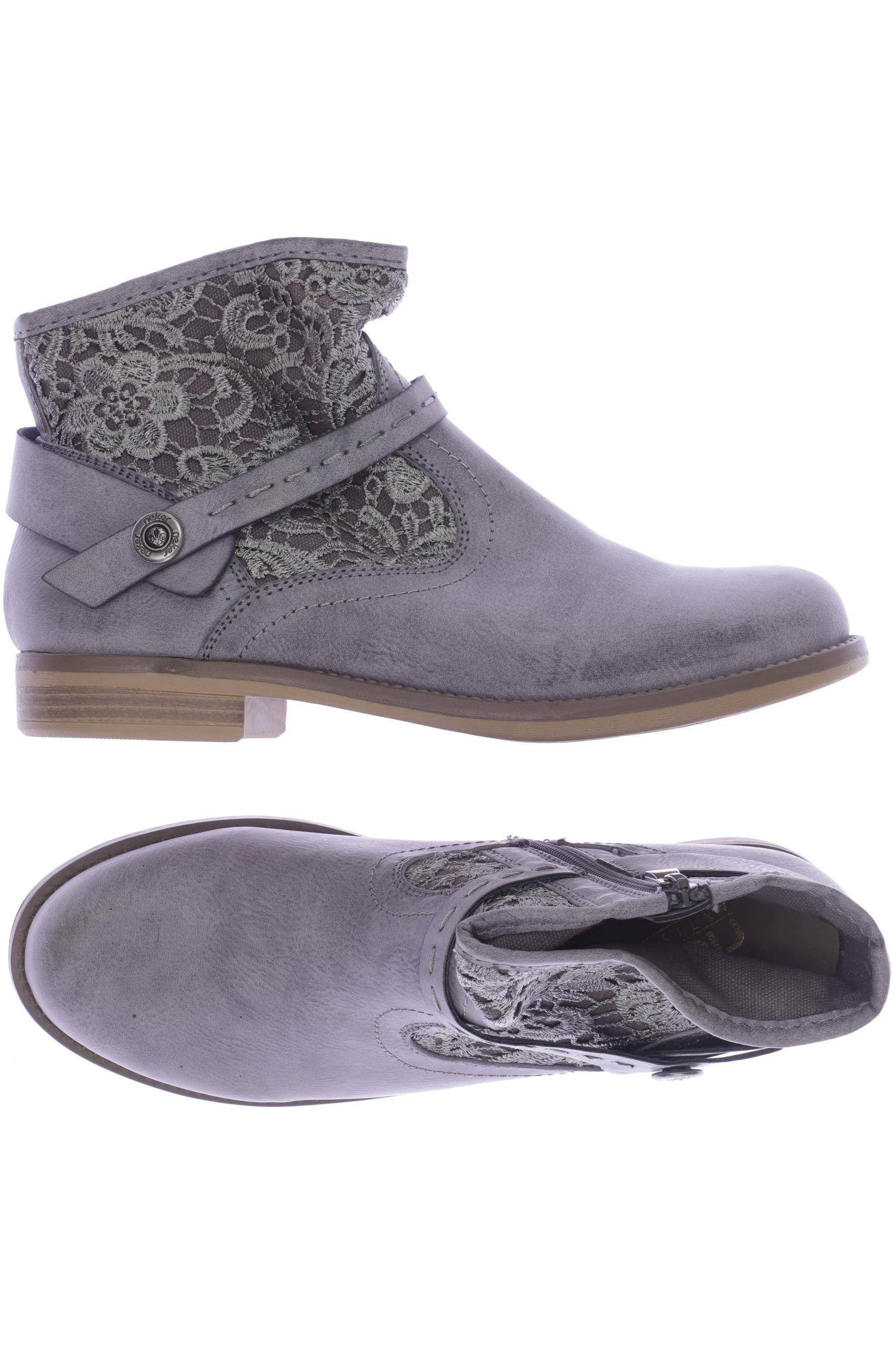 

Rieker Damen Stiefelette, grau, Gr. 40