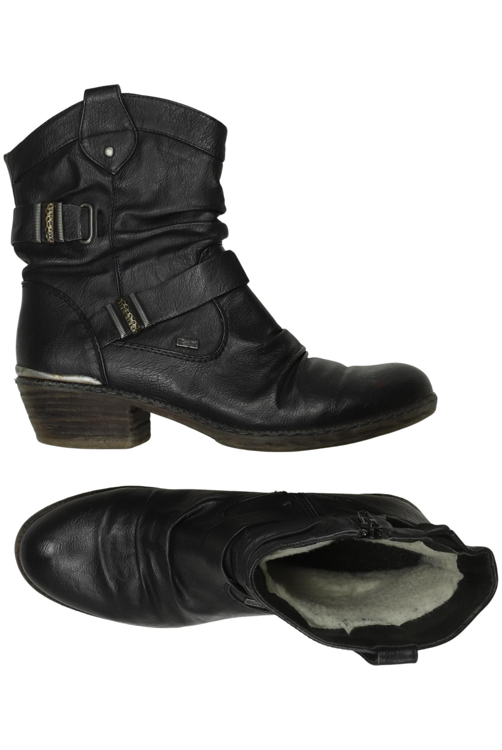 

Rieker Damen Stiefelette, schwarz, Gr. 42