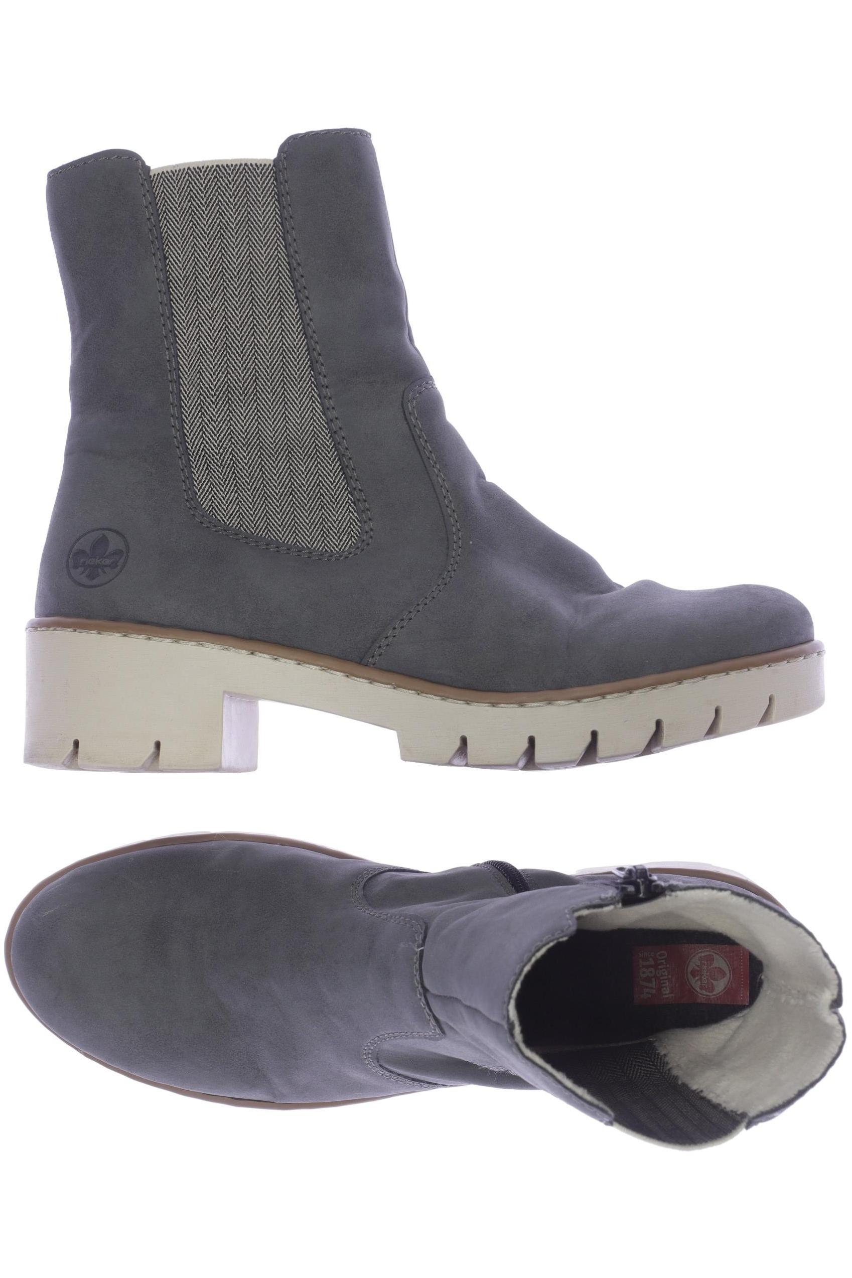 

Rieker Damen Stiefelette, blau, Gr. 40