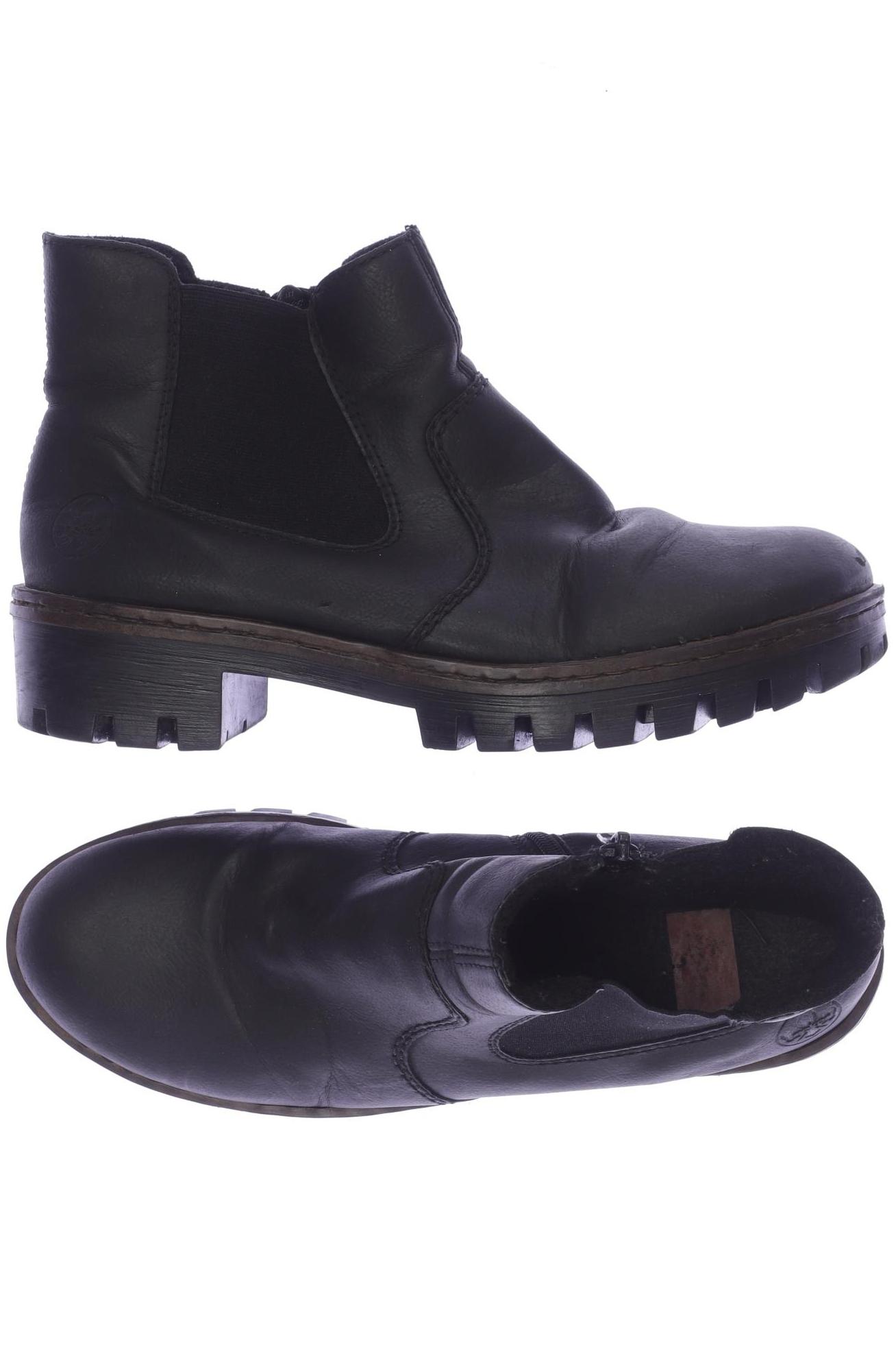 

Rieker Damen Stiefelette, schwarz, Gr. 40