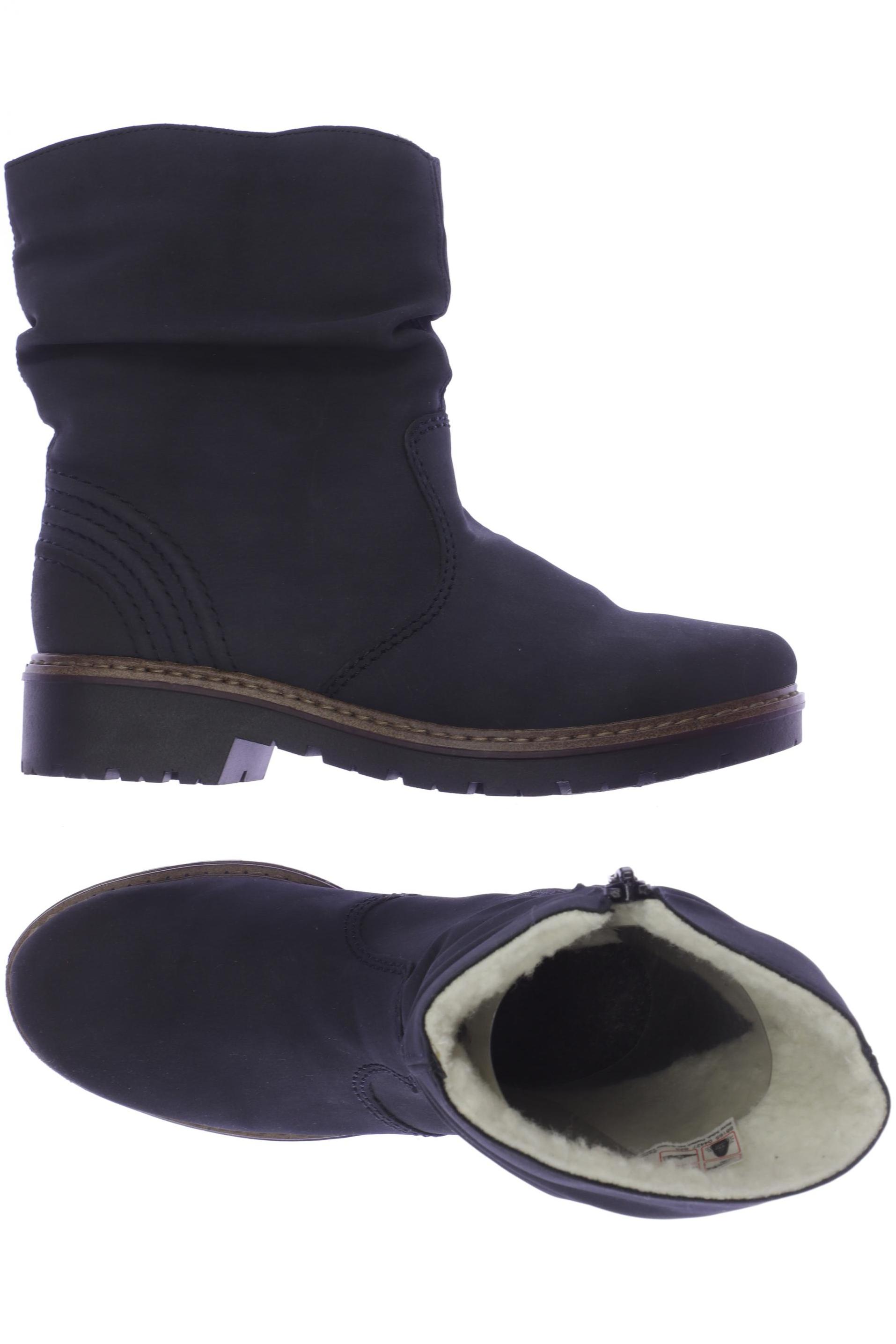 

Rieker Damen Stiefelette, marineblau, Gr. 37