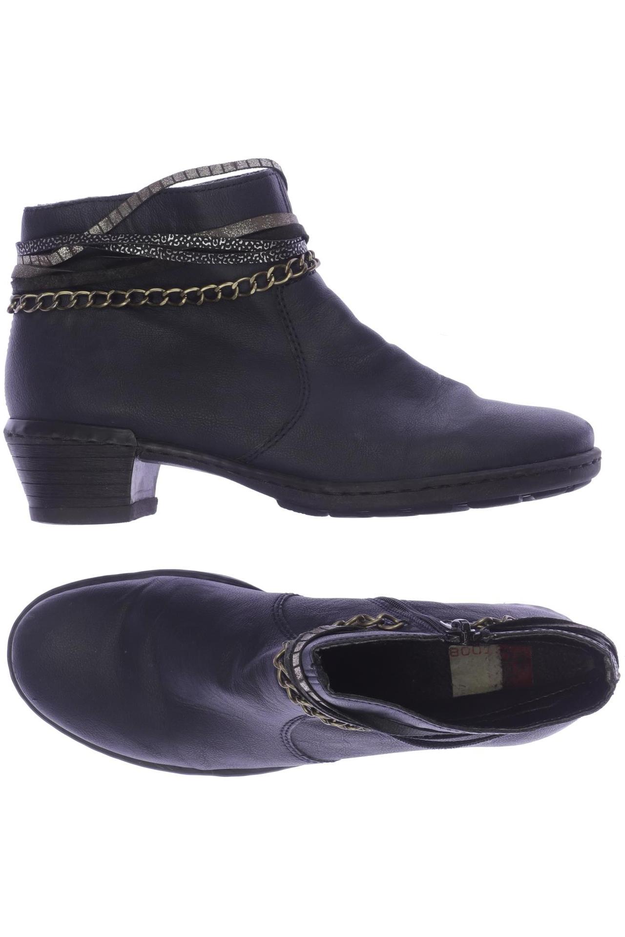

Rieker Damen Stiefelette, marineblau, Gr. 38
