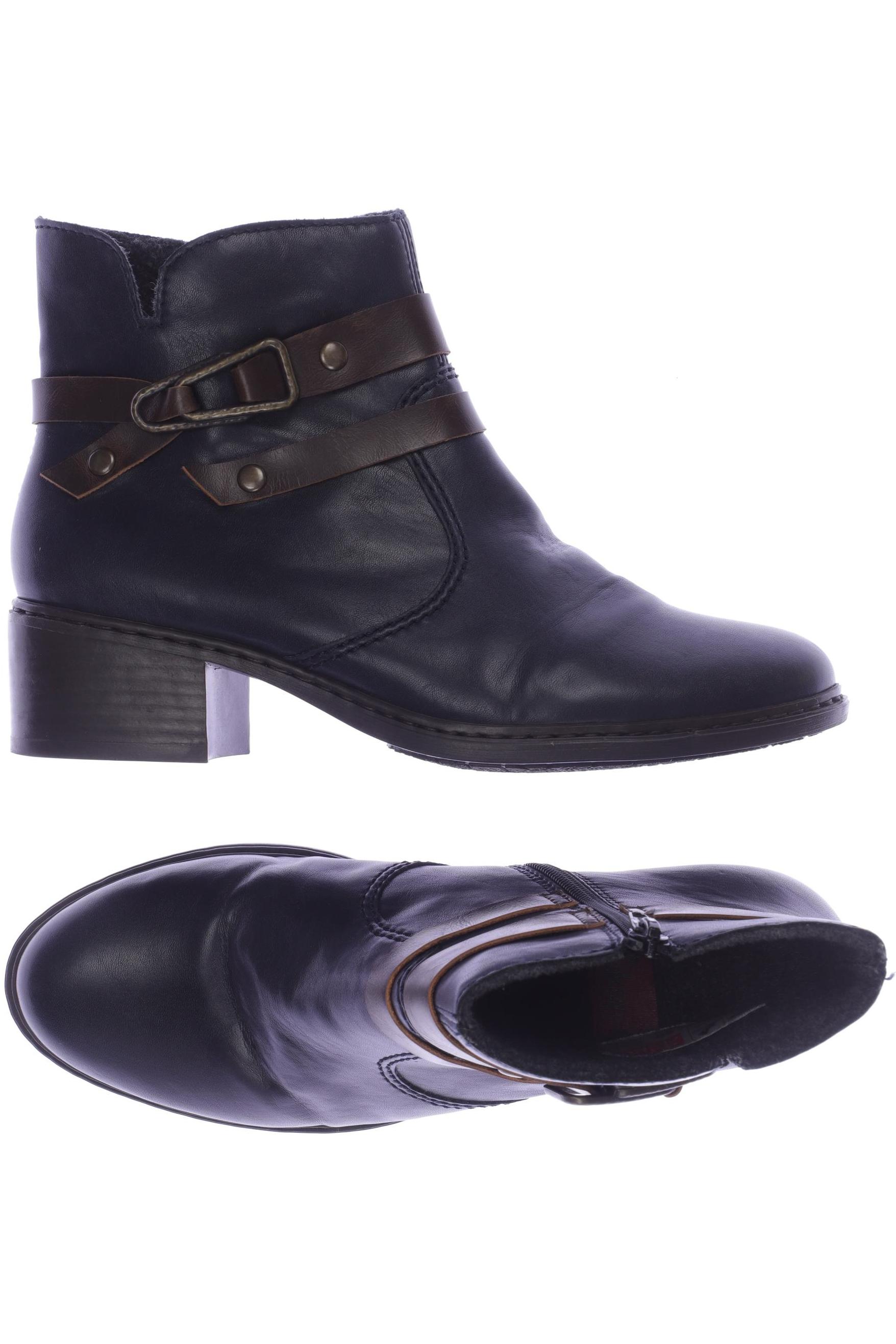 

Rieker Damen Stiefelette, marineblau