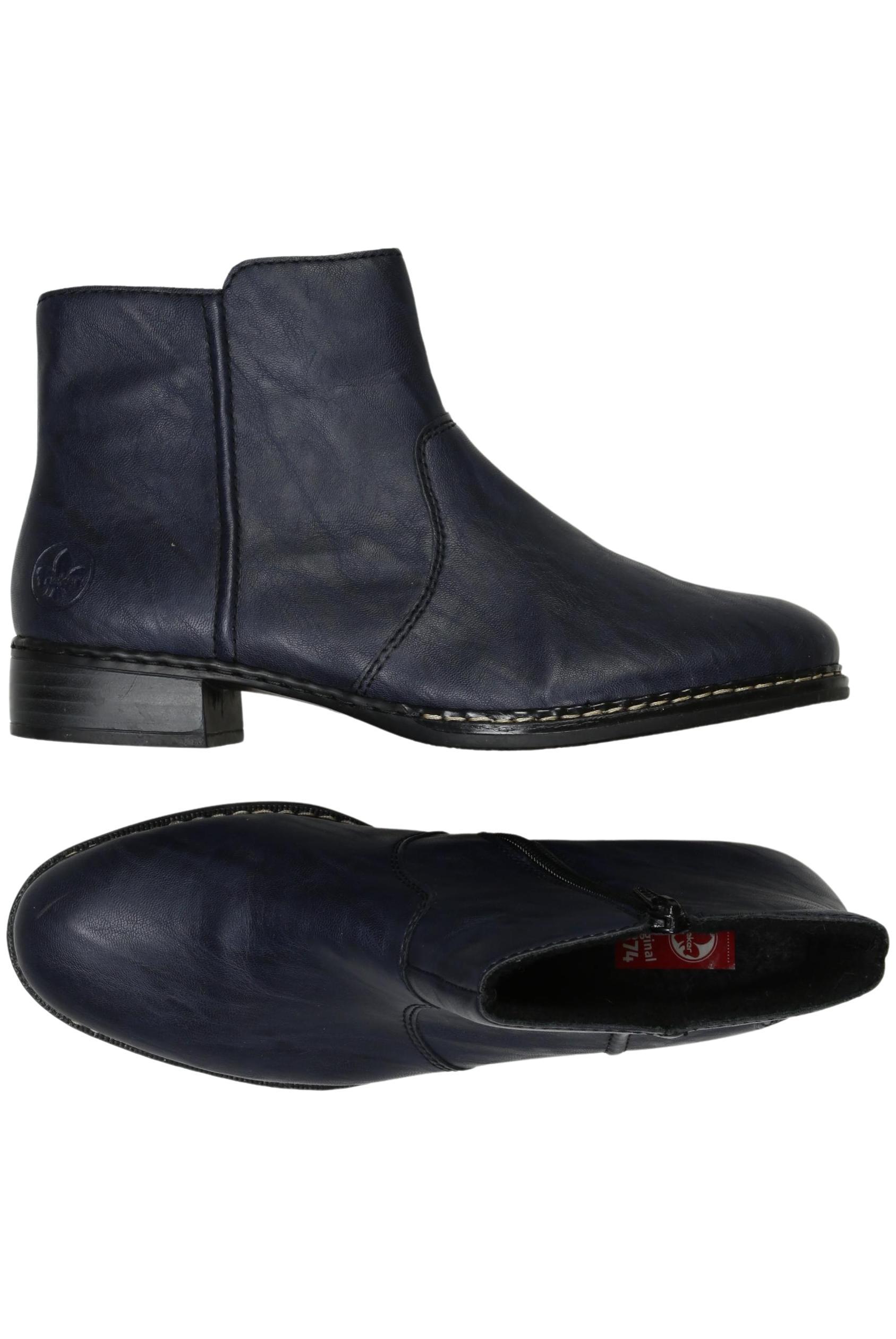 

Rieker Damen Stiefelette, marineblau, Gr. 40