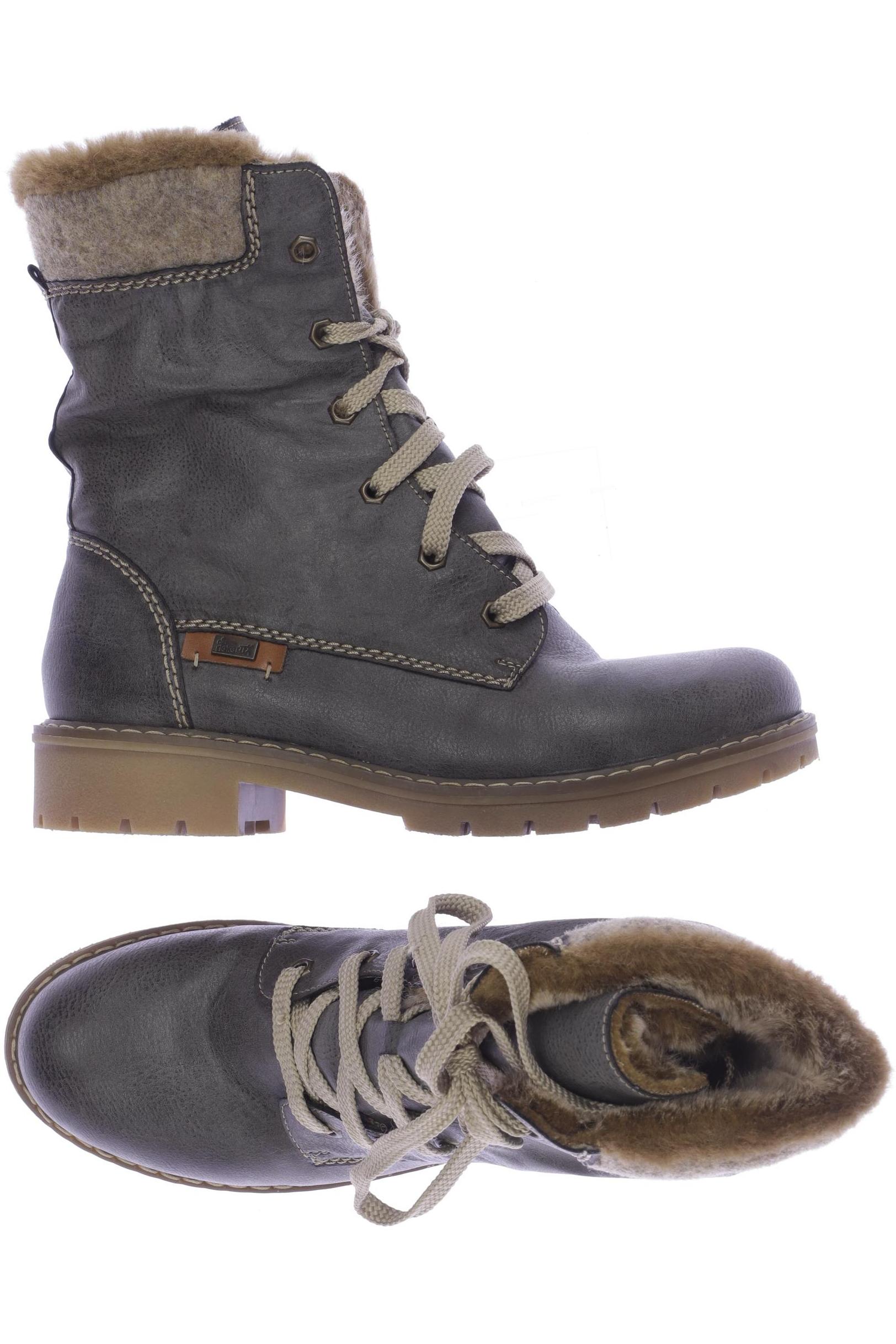 

Rieker Damen Stiefelette, grau, Gr. 38