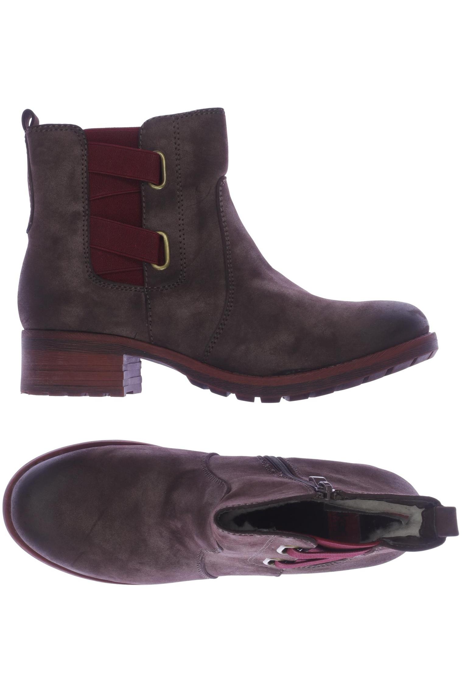 

Rieker Damen Stiefelette, bordeaux, Gr. 40