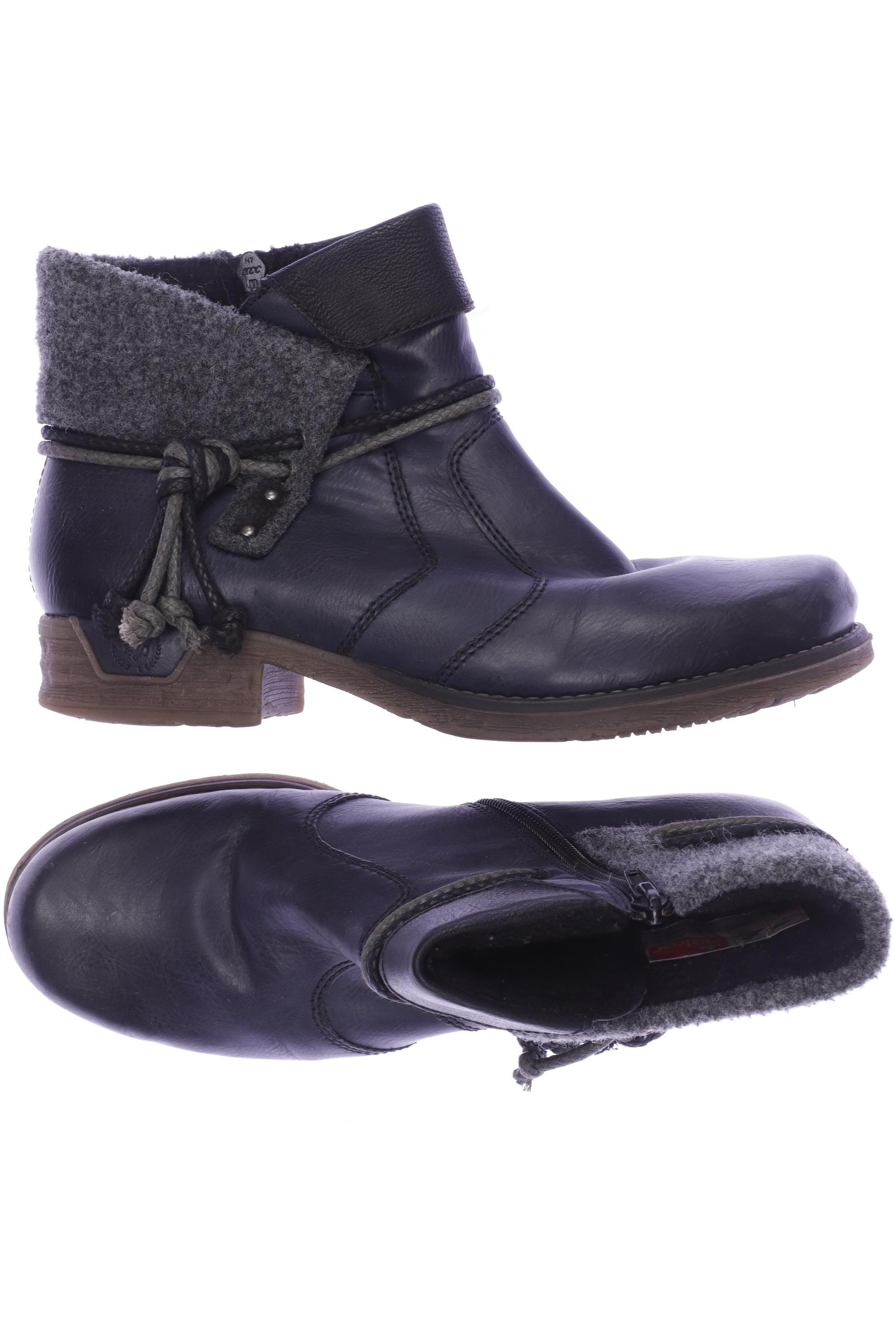

Rieker Damen Stiefelette, marineblau, Gr. 41