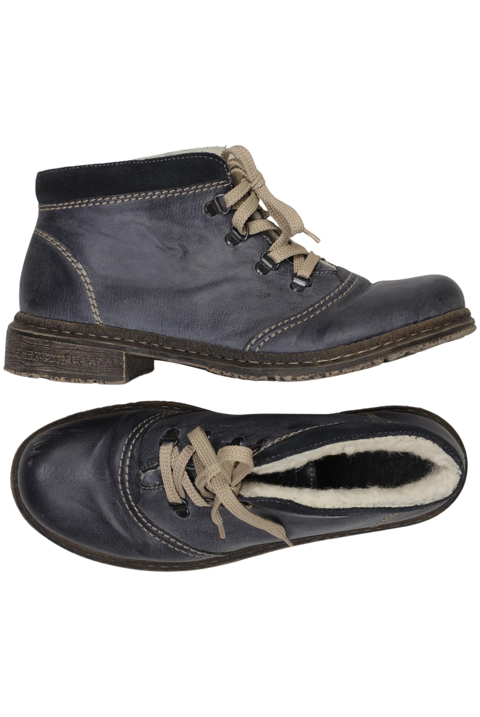 

Rieker Damen Stiefelette, blau, Gr. 41