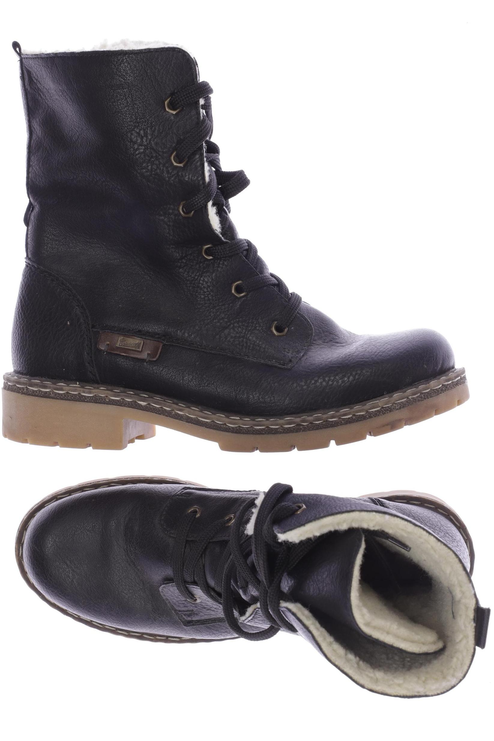 

Rieker Damen Stiefelette, schwarz, Gr. 39