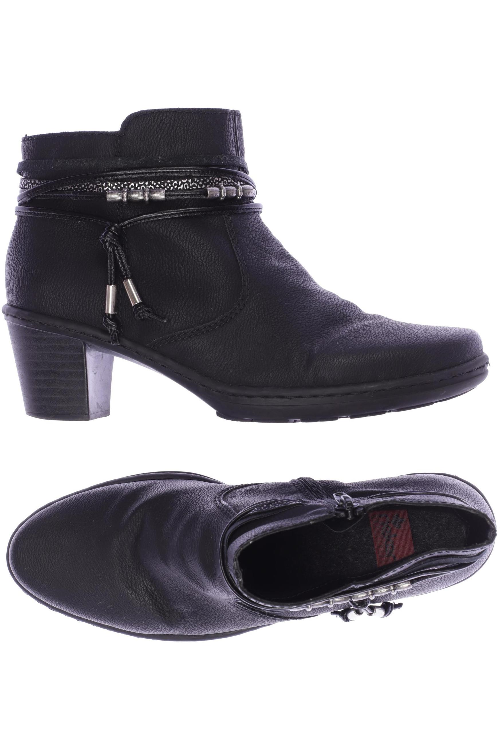 

Rieker Damen Stiefelette, schwarz, Gr. 38