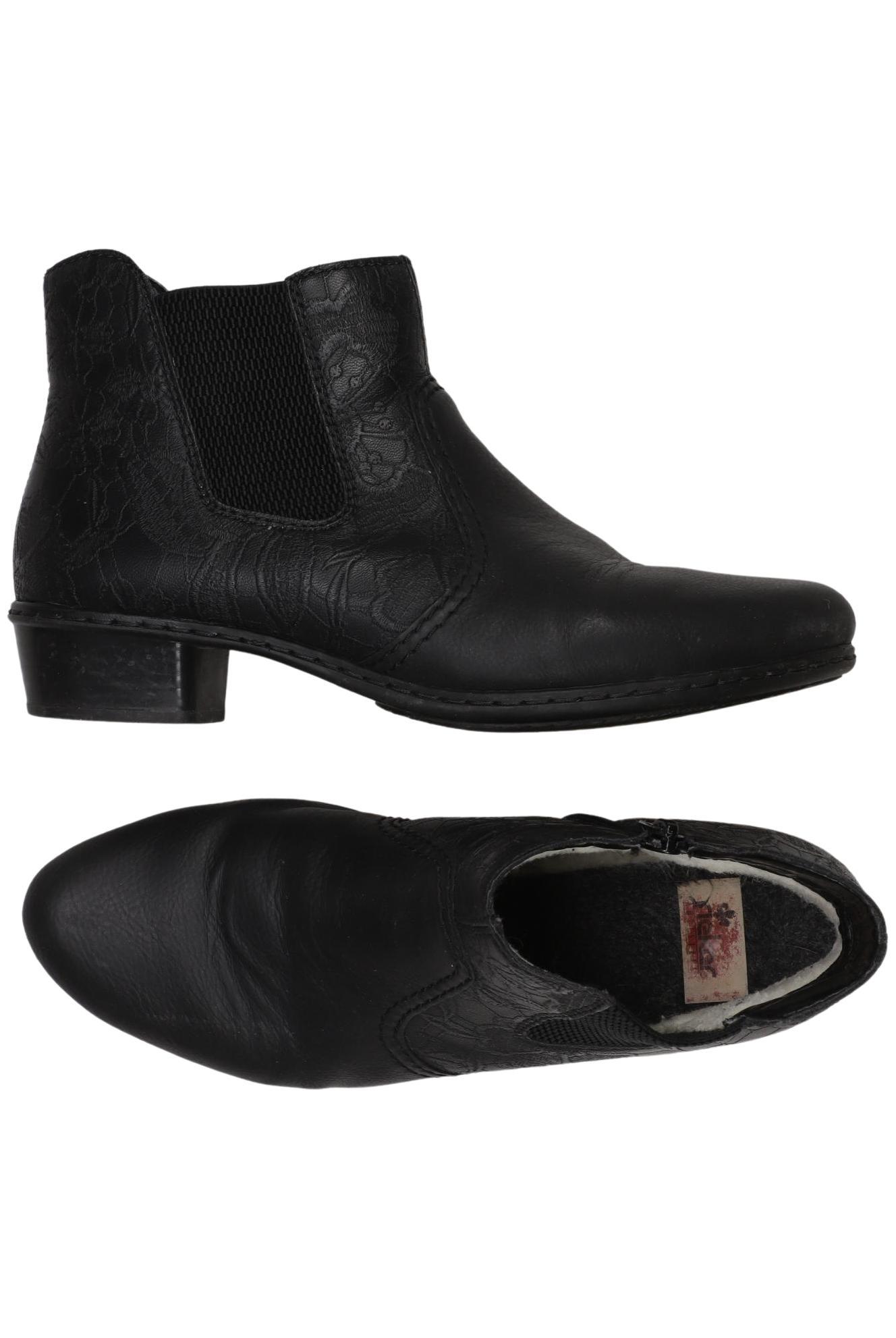 

Rieker Damen Stiefelette, schwarz, Gr. 40