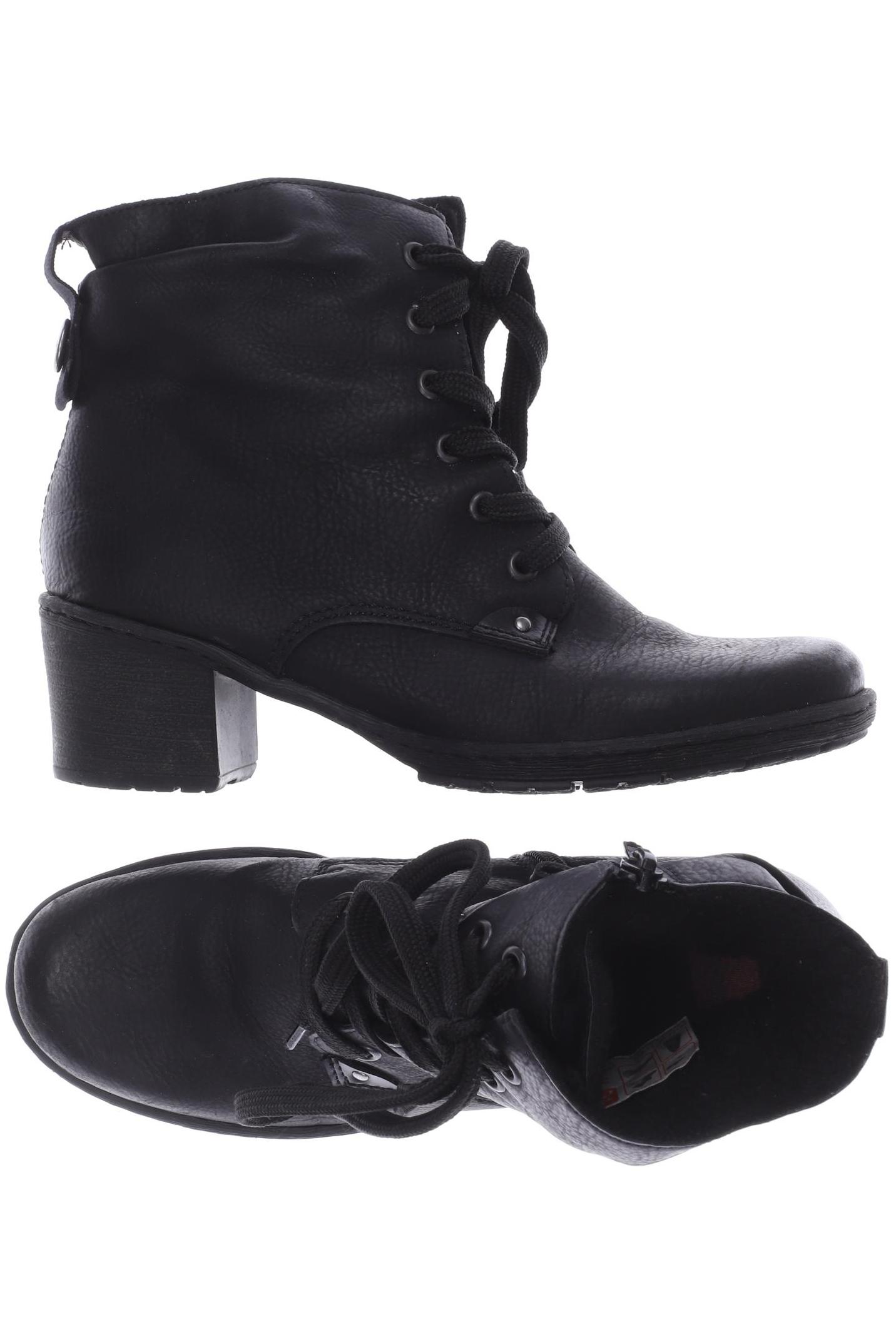 

Rieker Damen Stiefelette, schwarz, Gr. 38