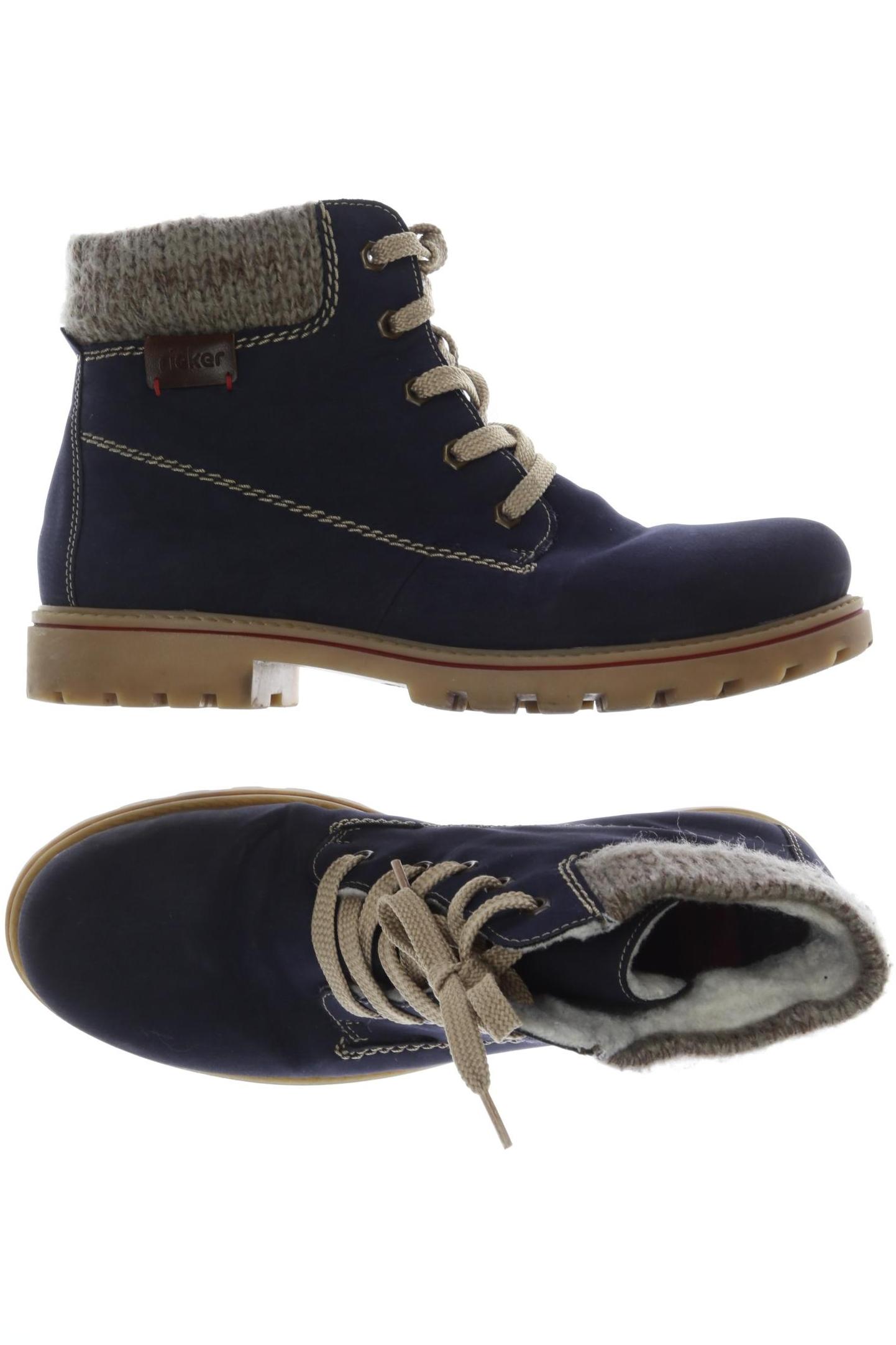

Rieker Damen Stiefelette, marineblau, Gr. 39