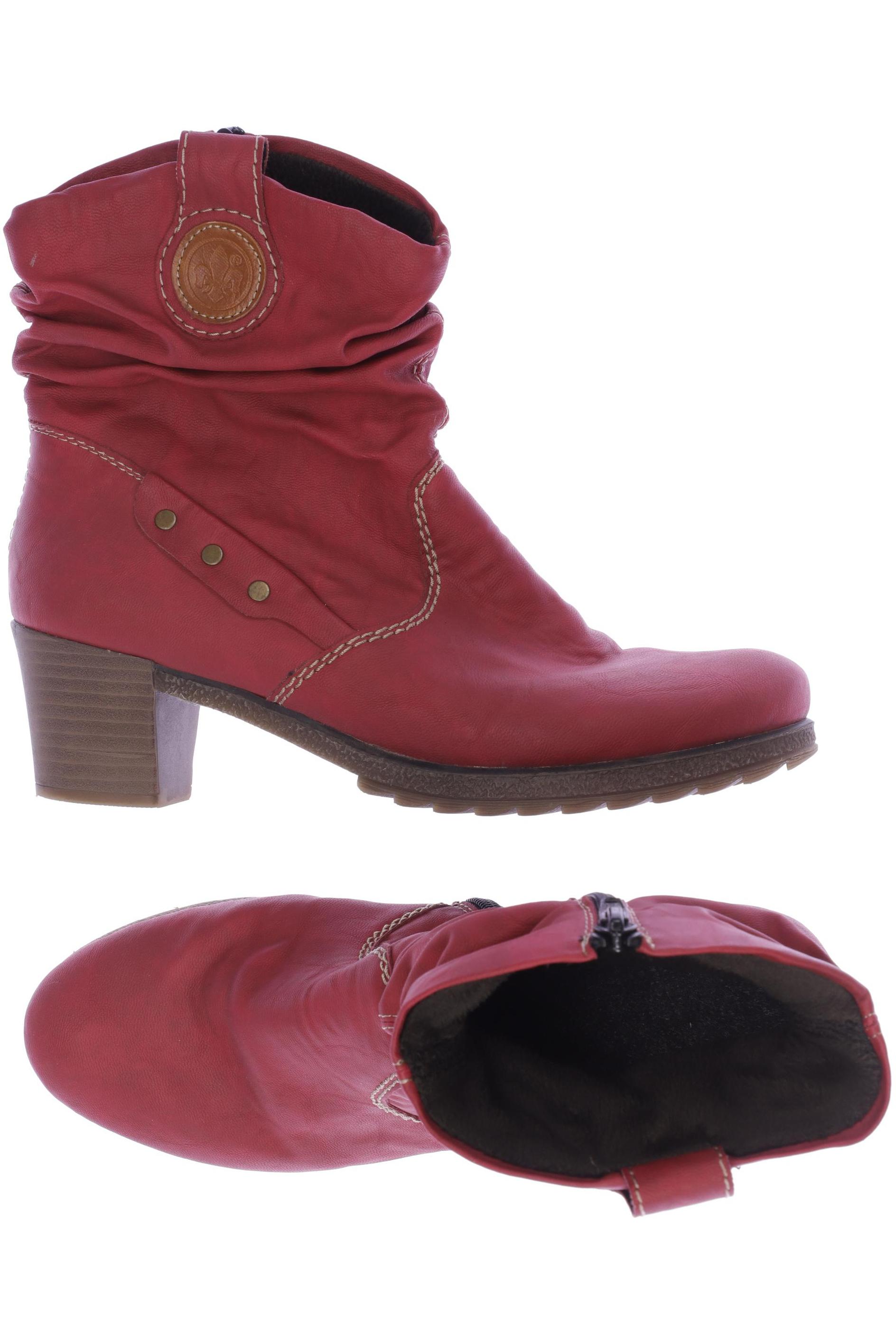 

Rieker Damen Stiefelette, rot, Gr. 38