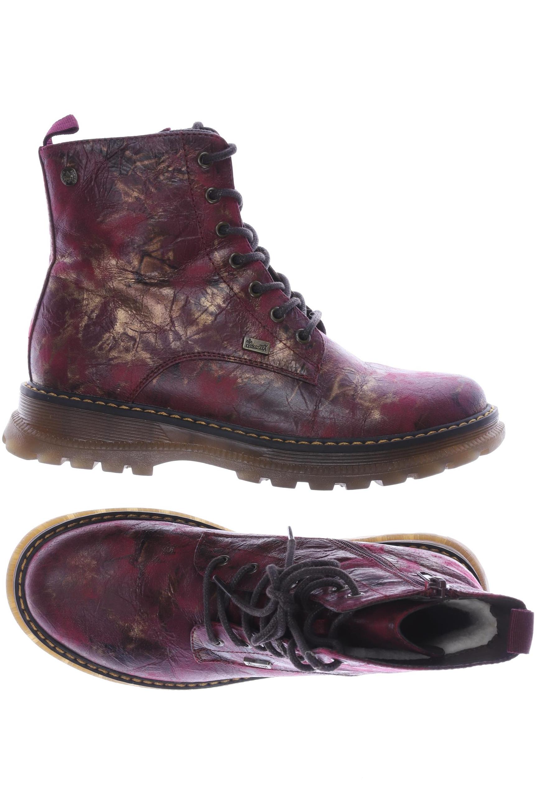 

Rieker Damen Stiefelette, bordeaux