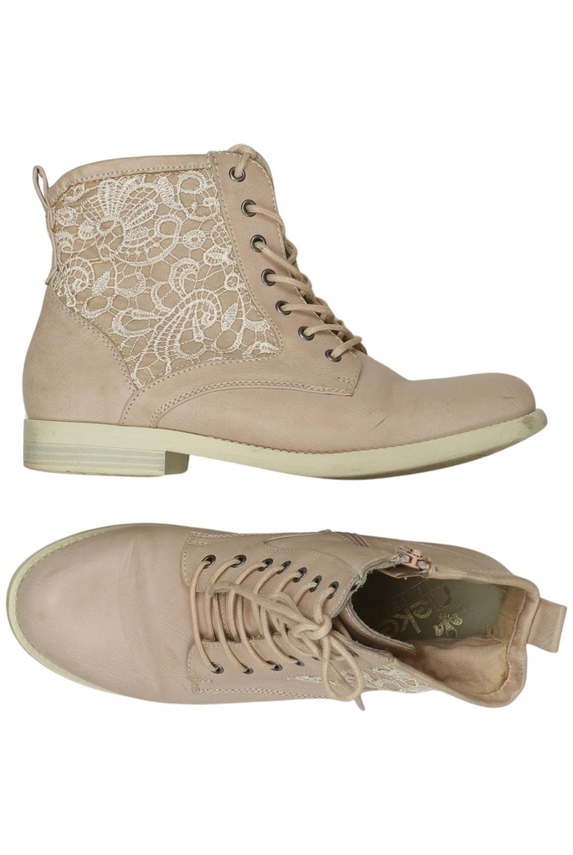 

Rieker Damen Stiefelette, beige, Gr. 39