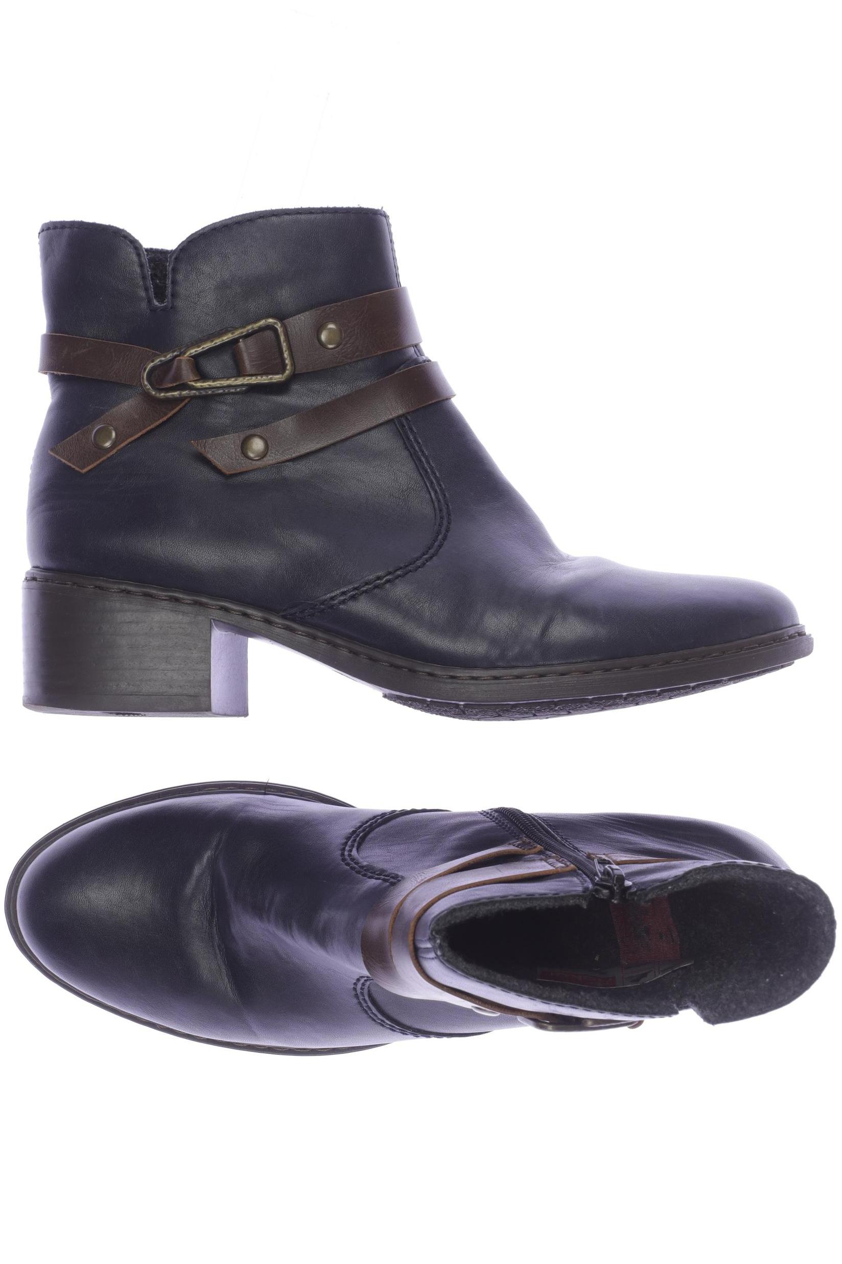 

Rieker Damen Stiefelette, marineblau, Gr. 40